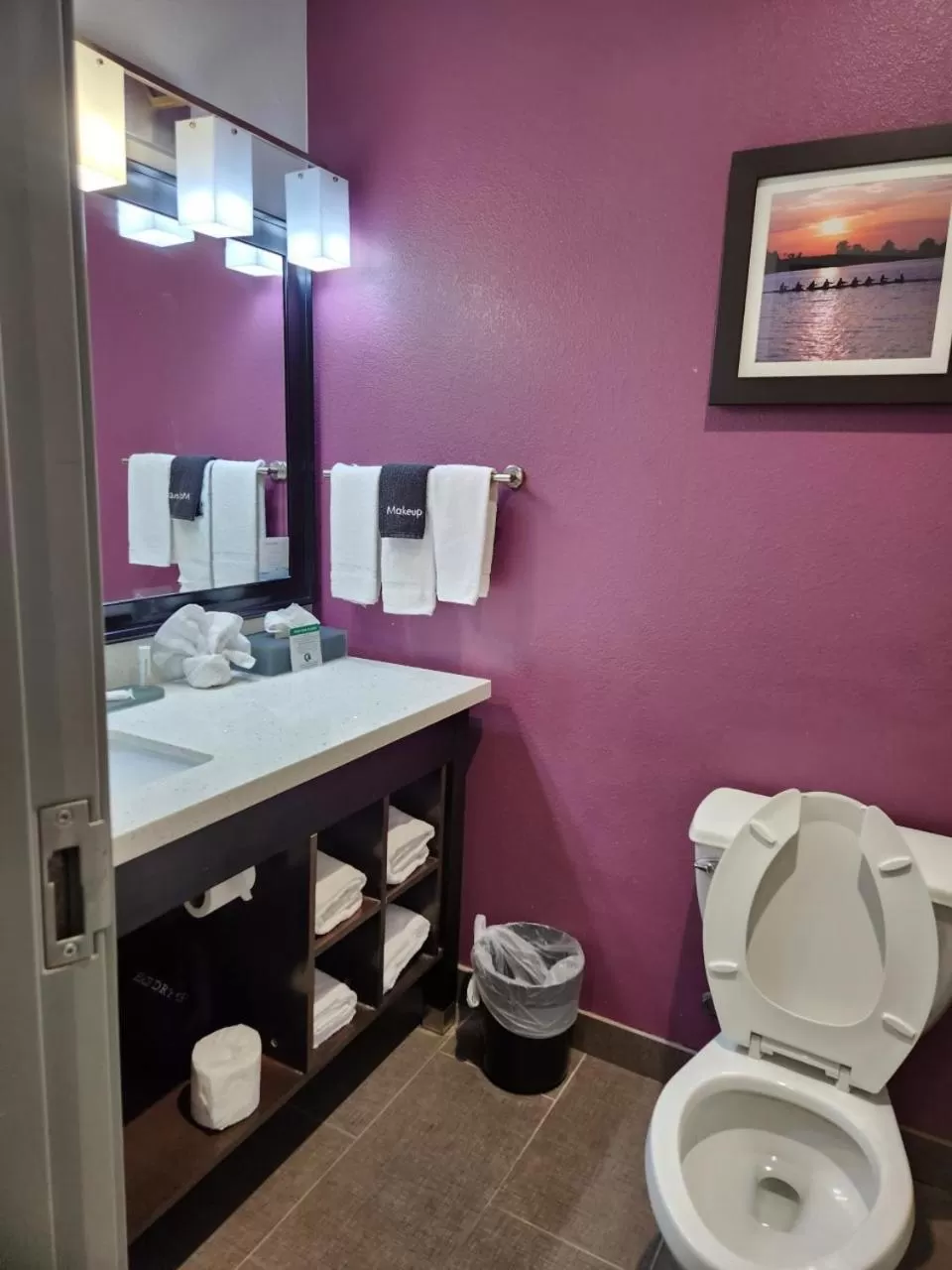 Toilet in La Quinta by Wyndham Dallas Grand Prairie North