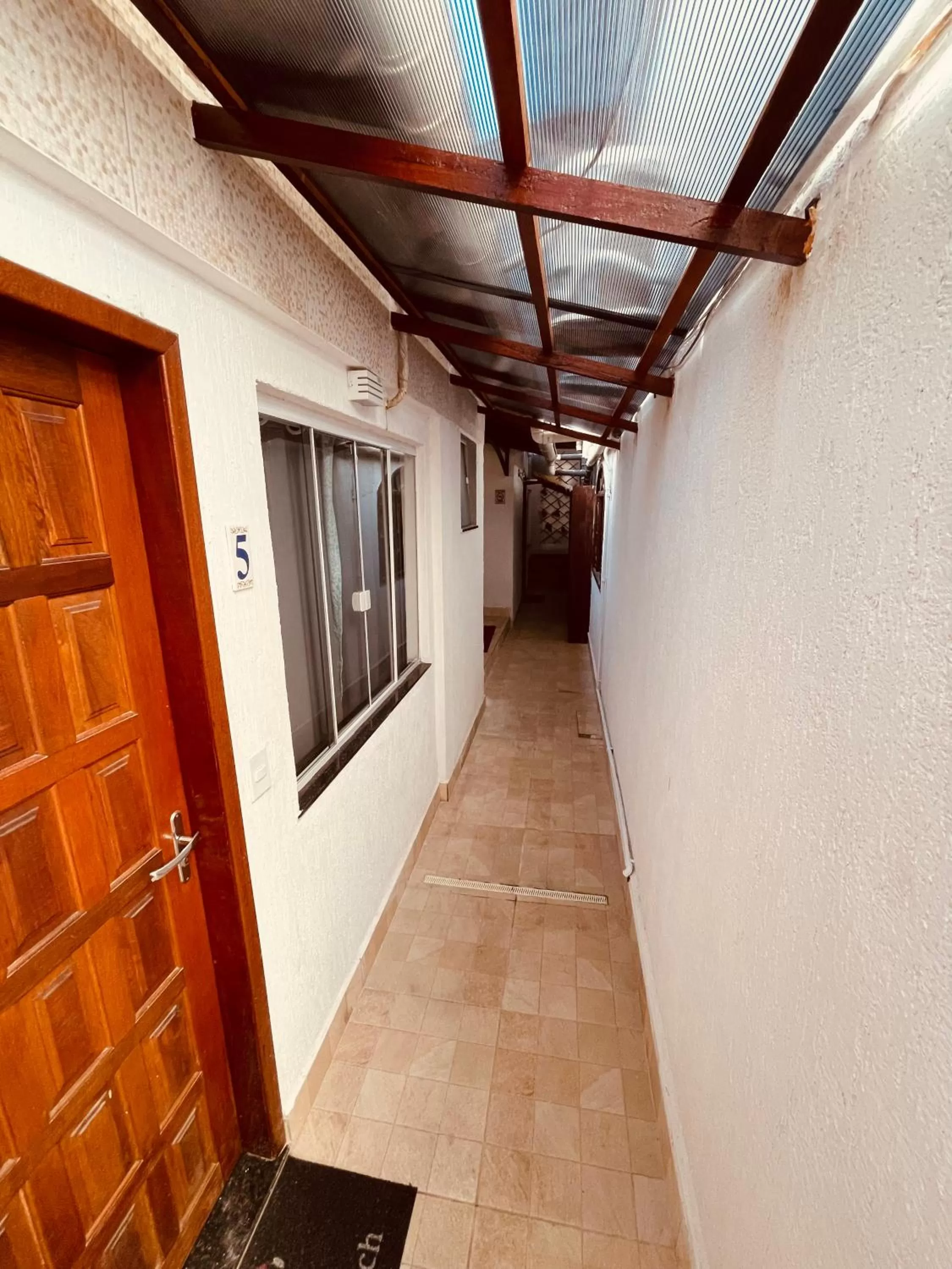 Balcony/Terrace in Flamingo Beach Pousada