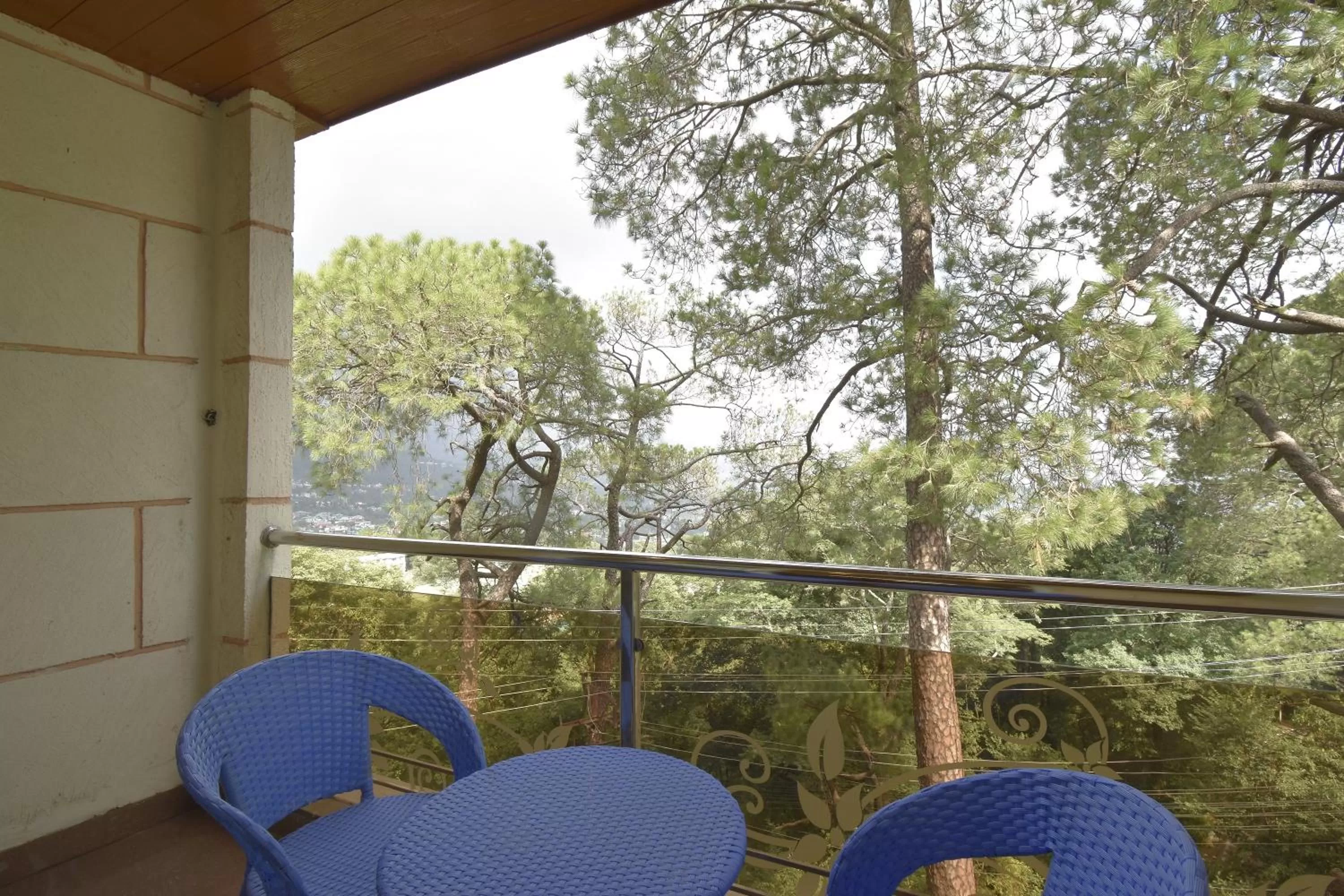 Spring, Balcony/Terrace in The Royal Castle AC Centralized