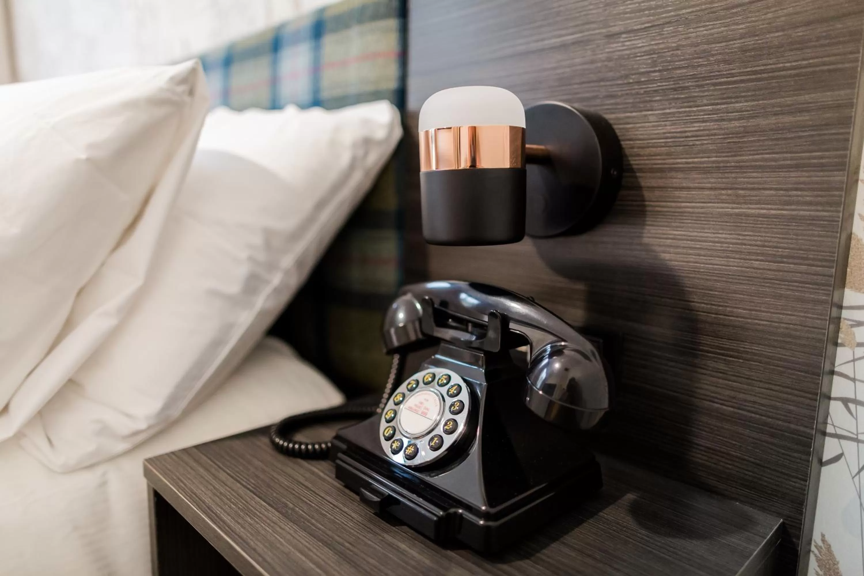 Bed in Hew & Draw Hotel