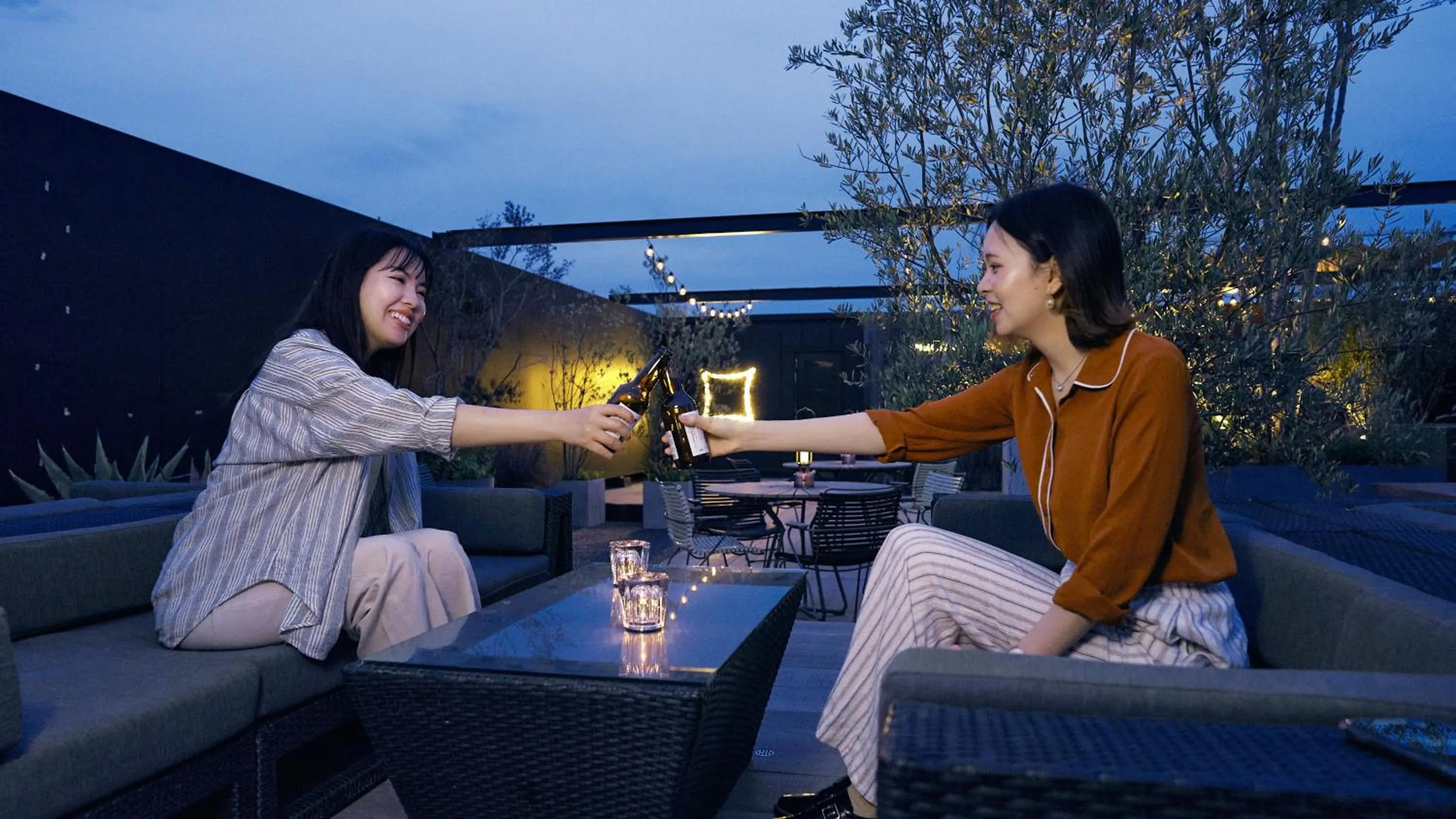 Communal lounge/ TV room in Piece Hostel Sanjo