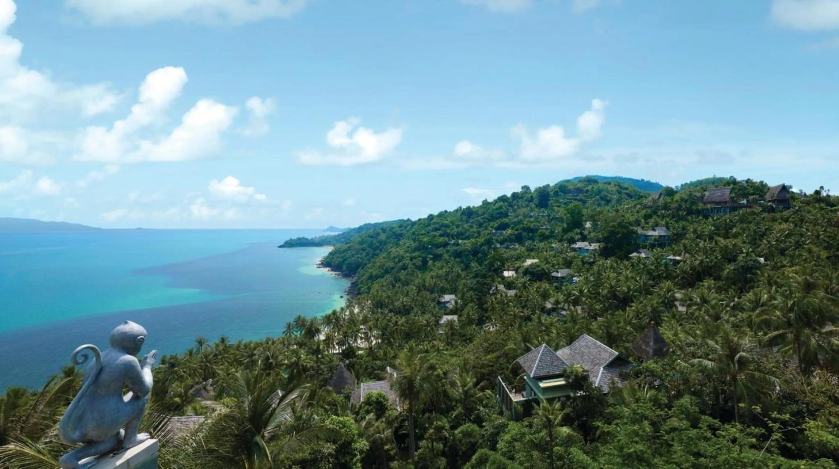 Mountain view in Four Seasons Resort Koh Samui
