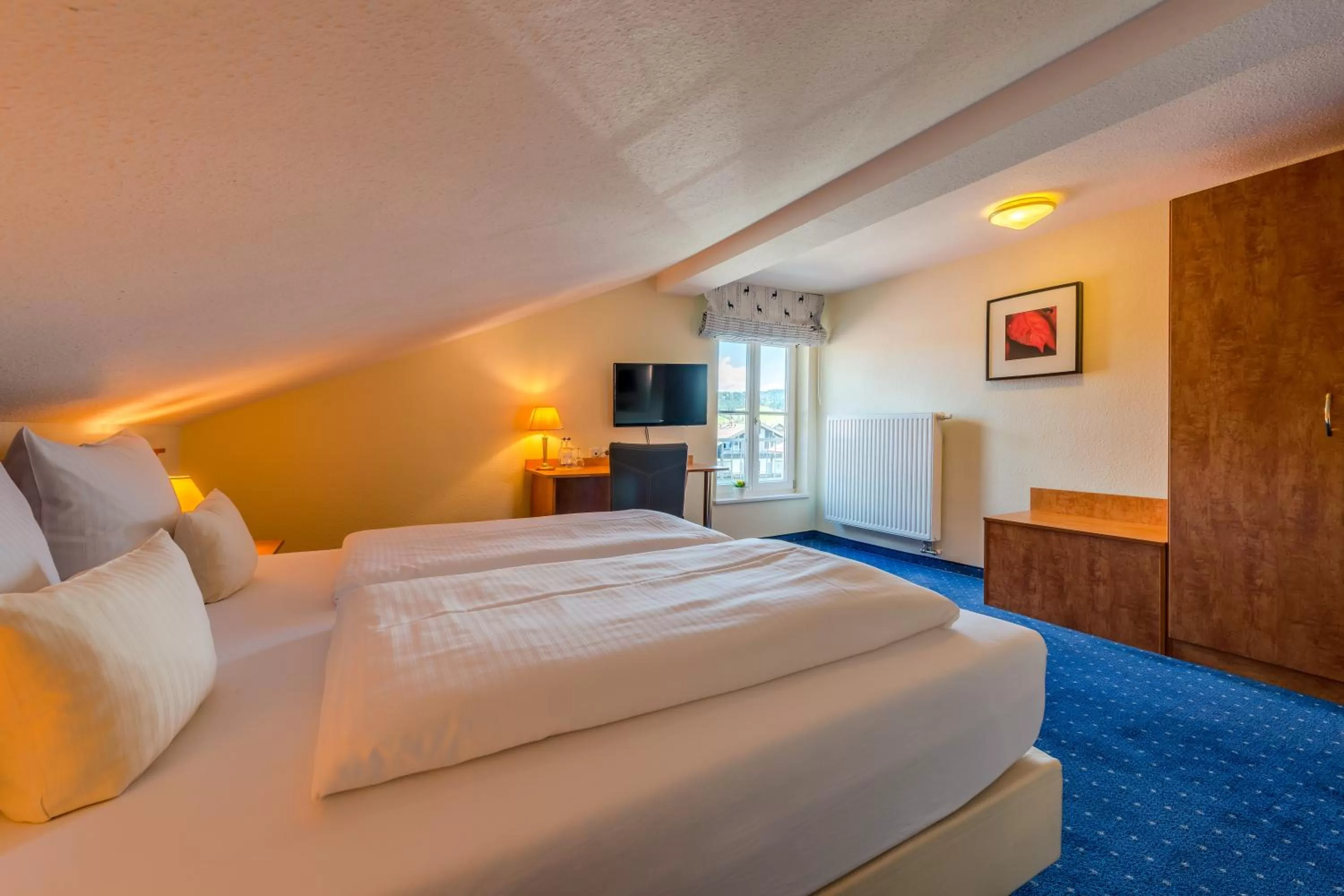 Photo of the whole room, Bed in Hotel Neudeck