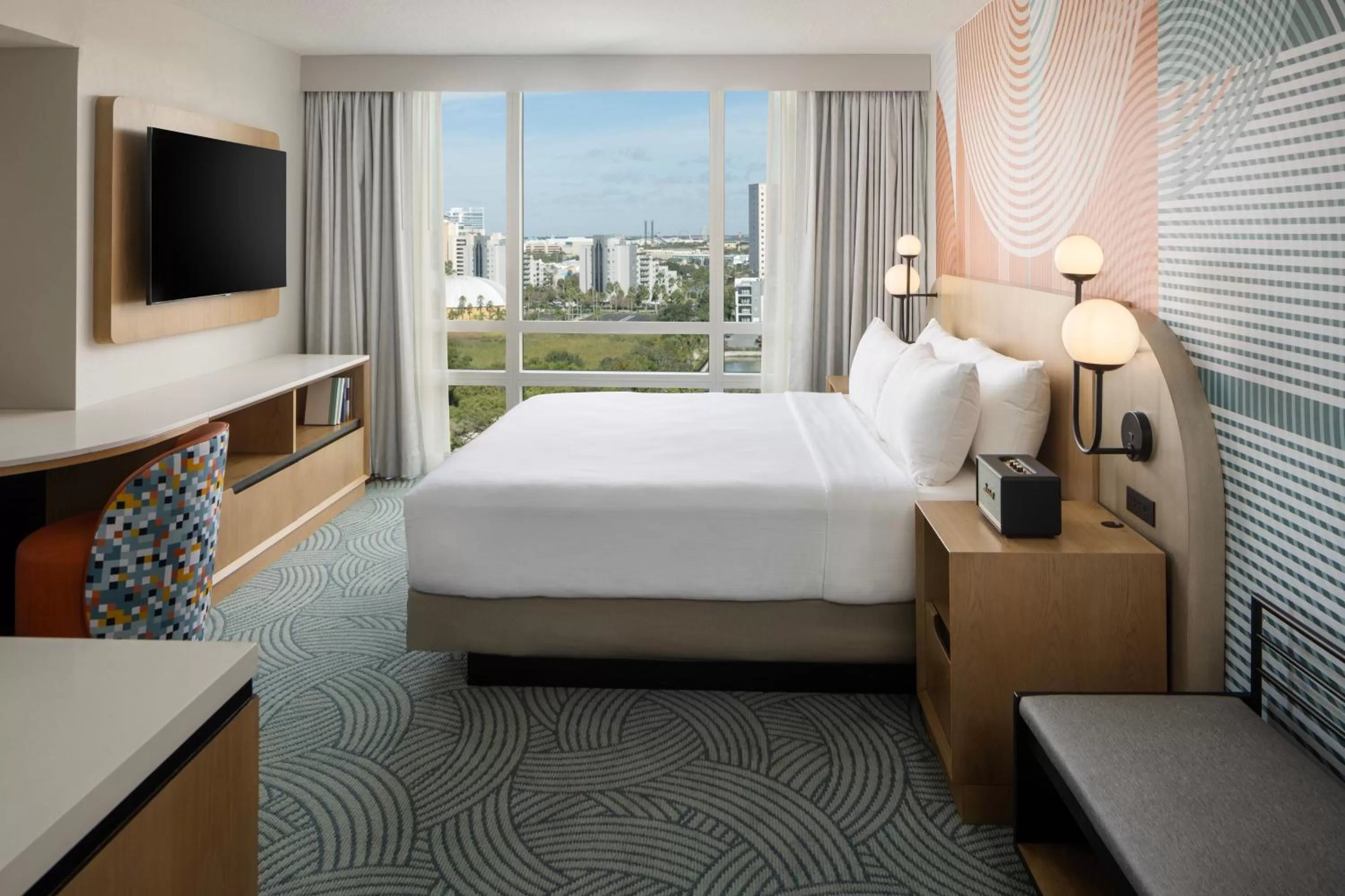 Photo of the whole room, Bed in Hotel Landy Orlando Universal Blvd, a Tribute Portfolio Hotel