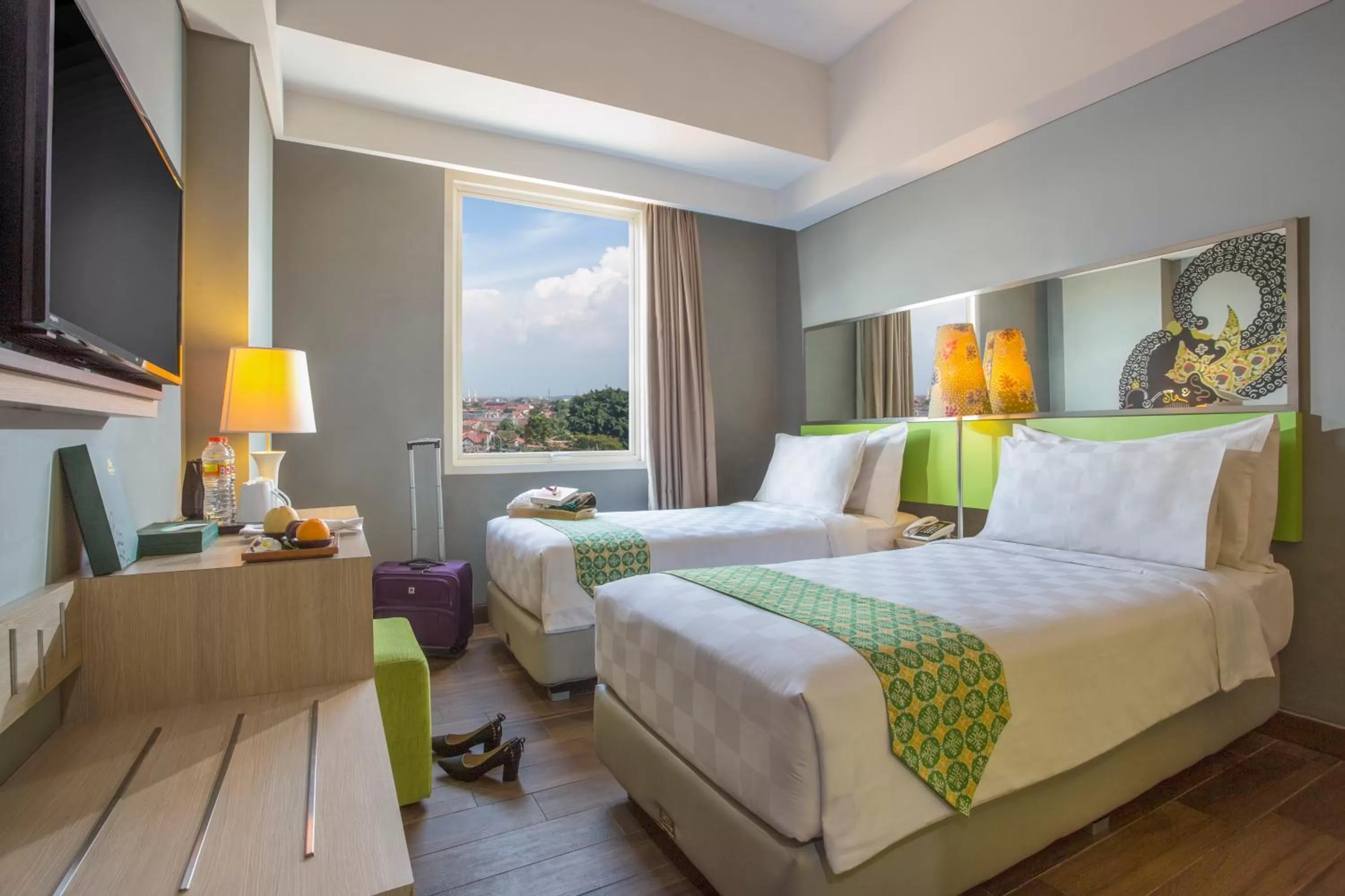 Bedroom, Bed in Khas Hotel Pekalongan