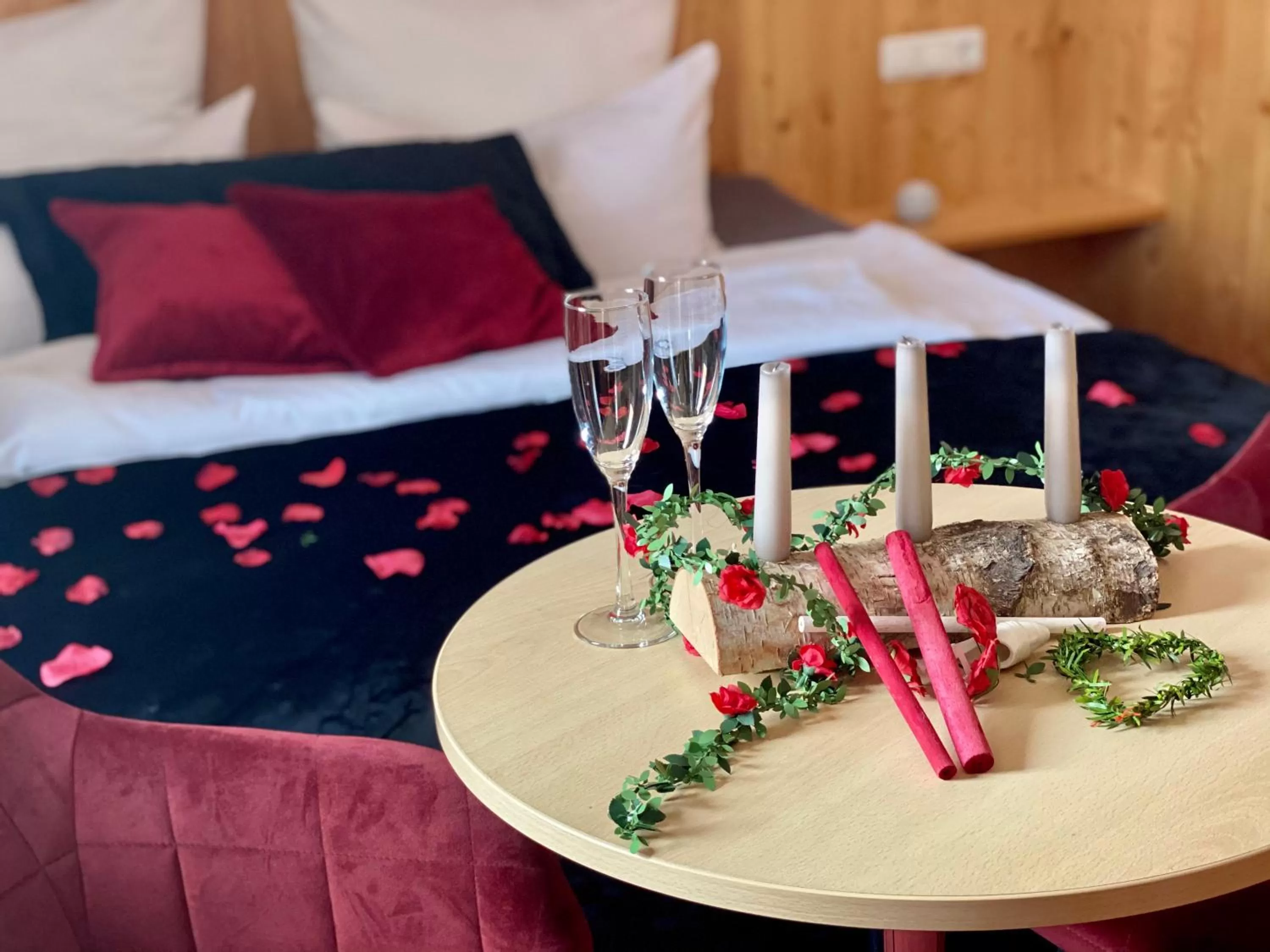 Decorative detail, Bed in Hotel Wilder Mann