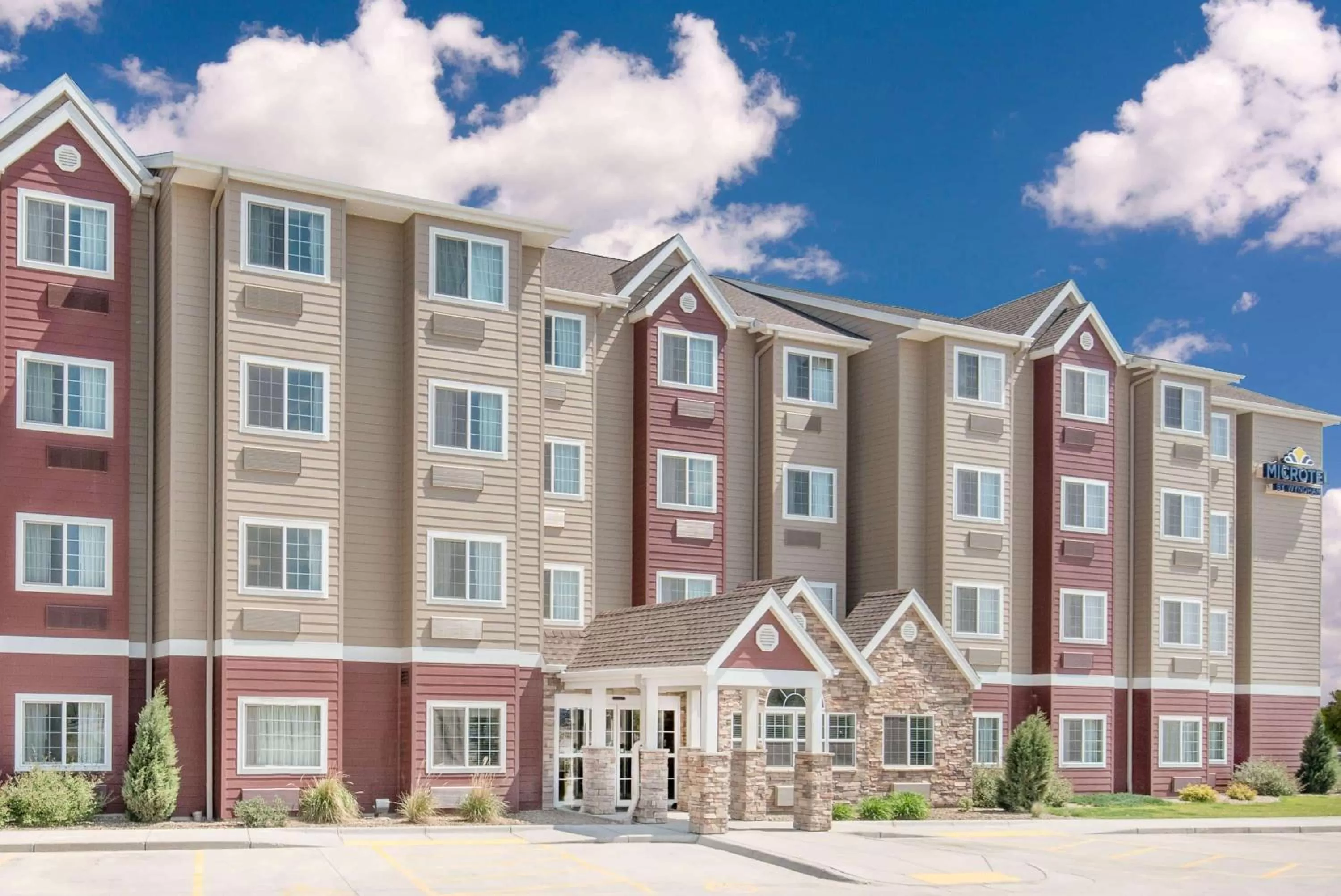 Property building in Microtel Inn & Suites