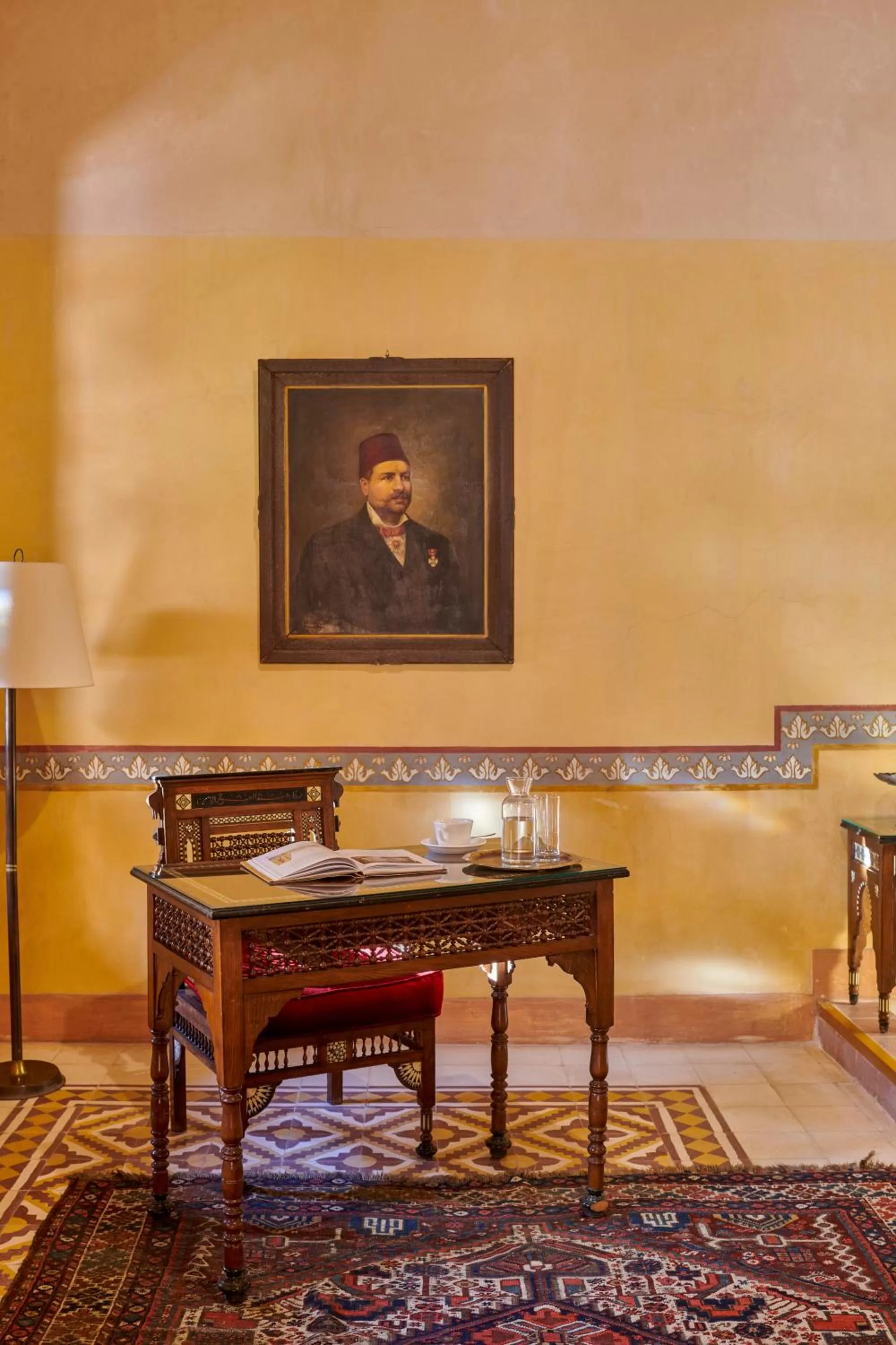 Living room in Al Moudira Hotel