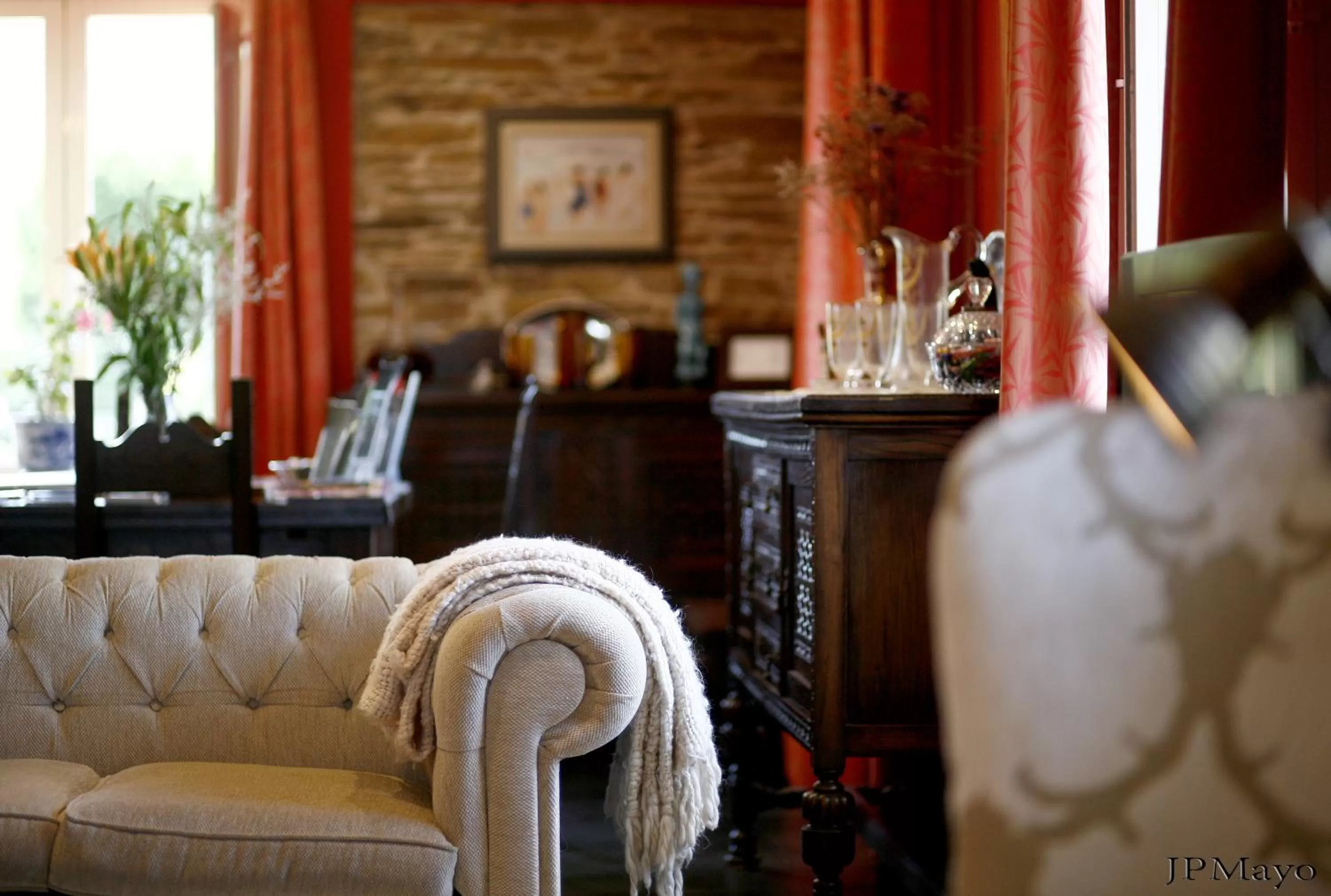 Communal lounge/ TV room in Hotel Mi Norte