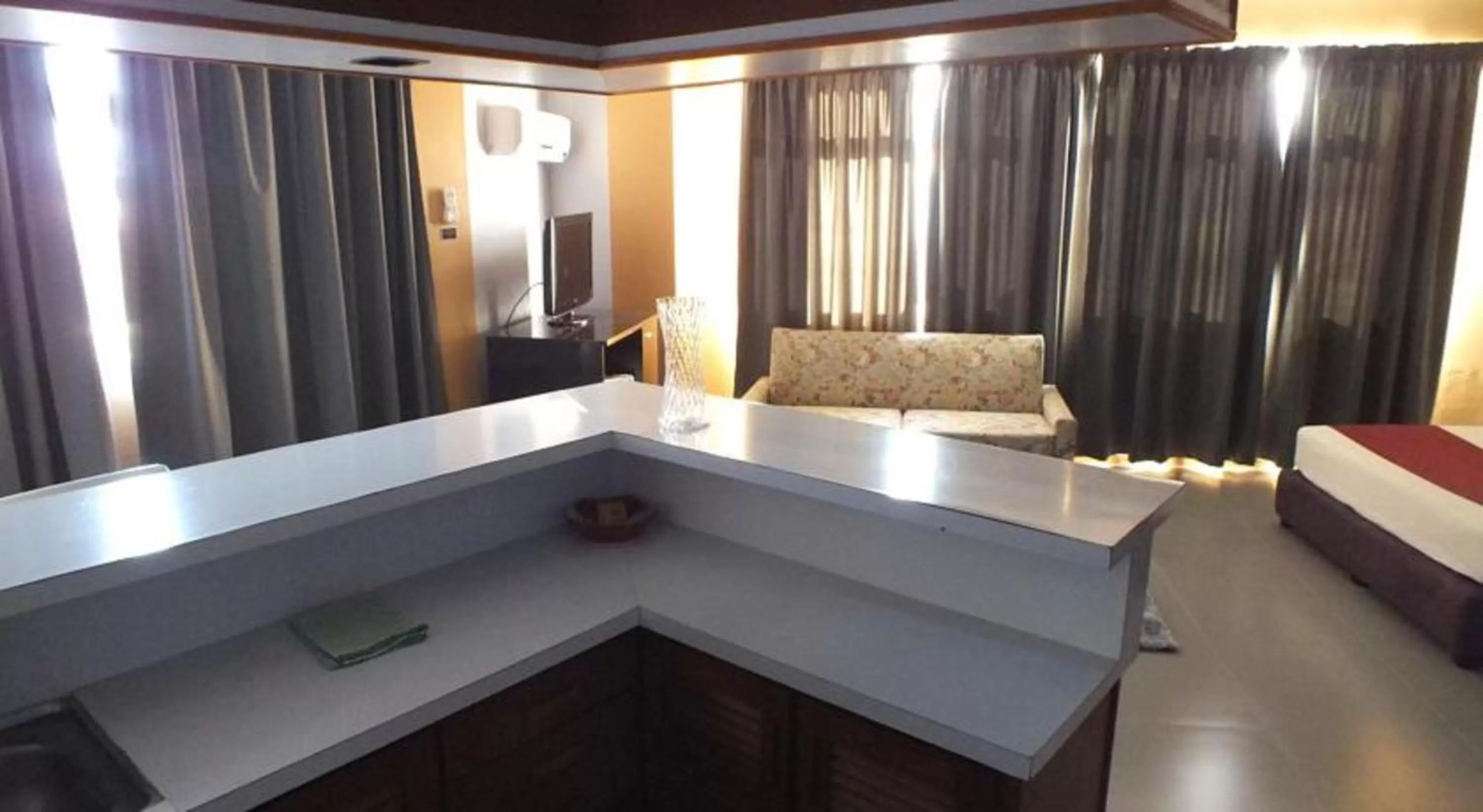 Bed in Hotel Olympic