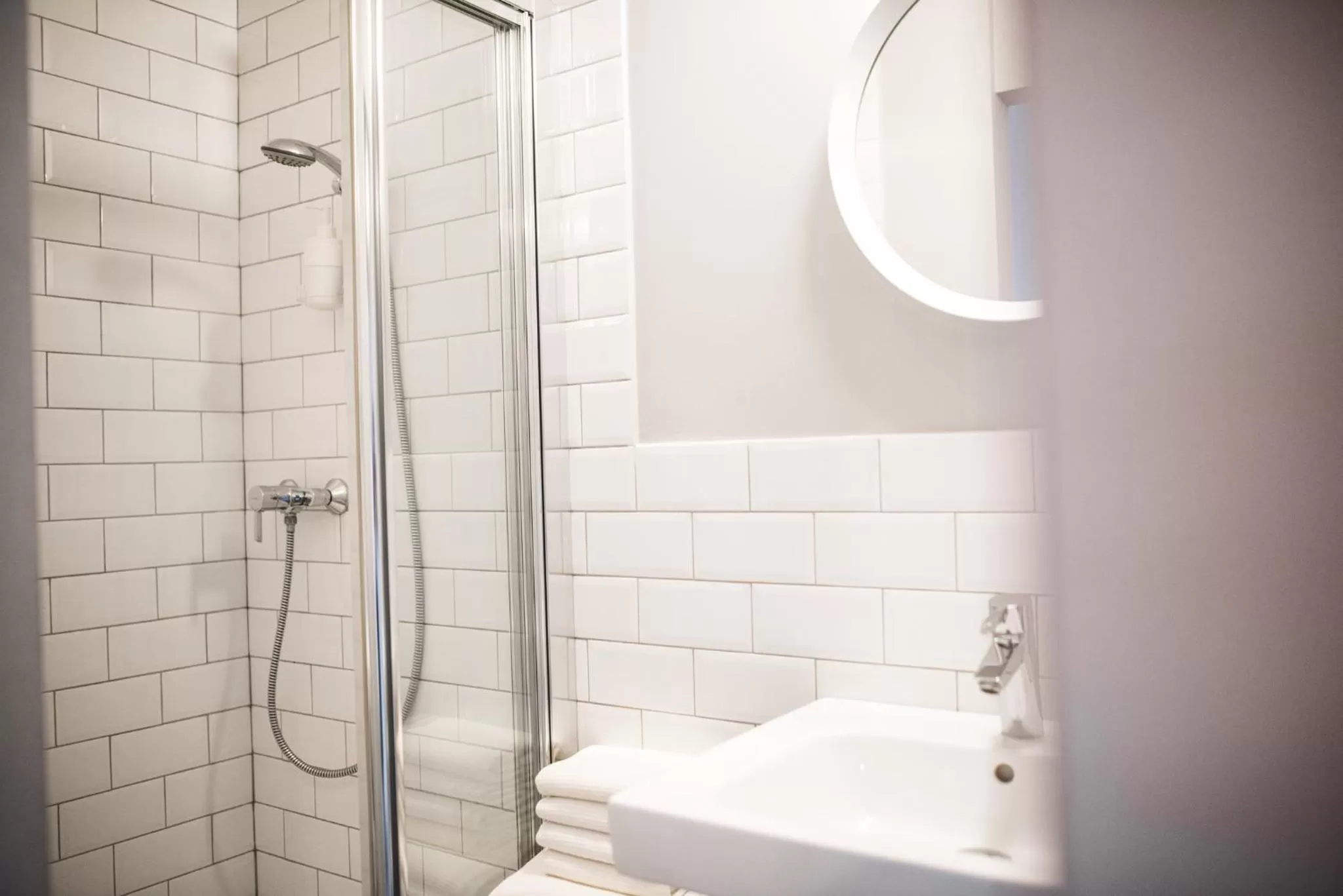 Bathroom in Hotel city.city