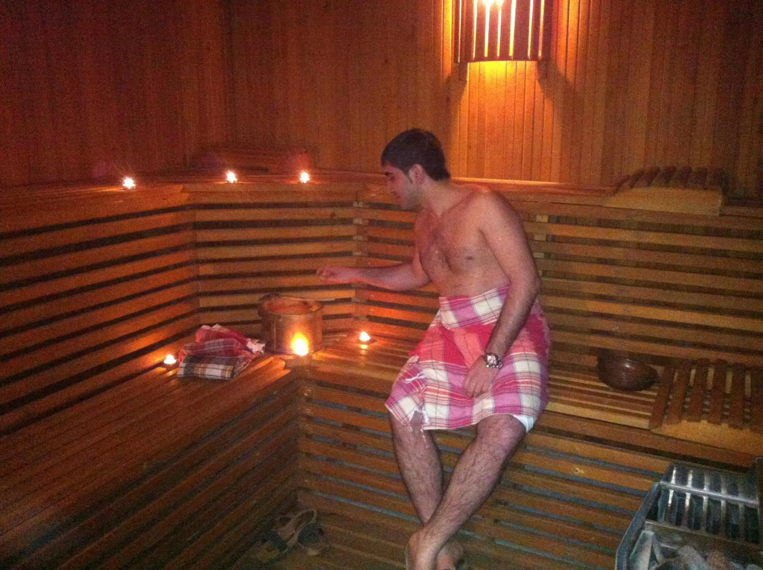 Steam room in Miroglu Hotel