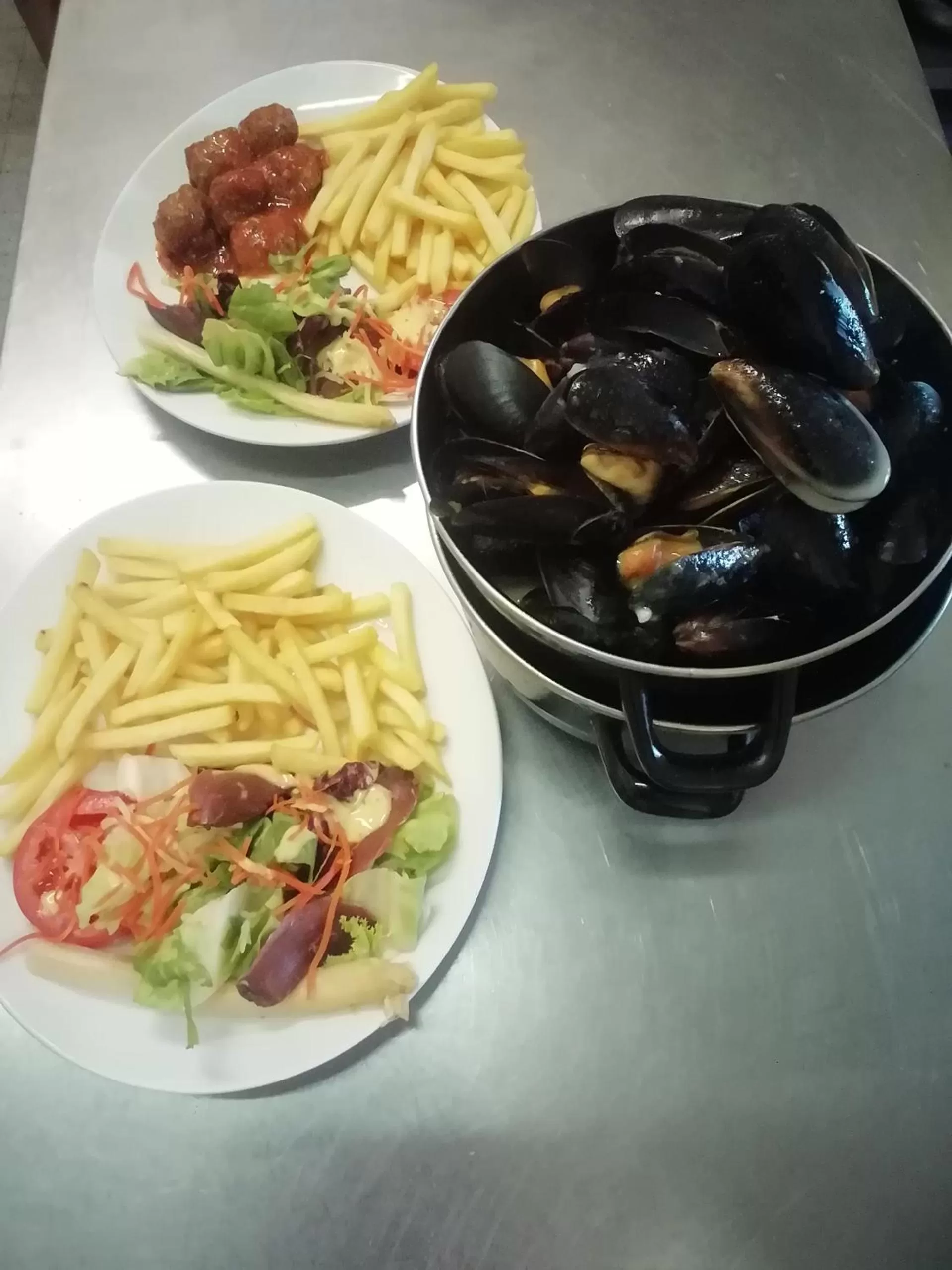 Dinner, Food in Le Relais de la RN7