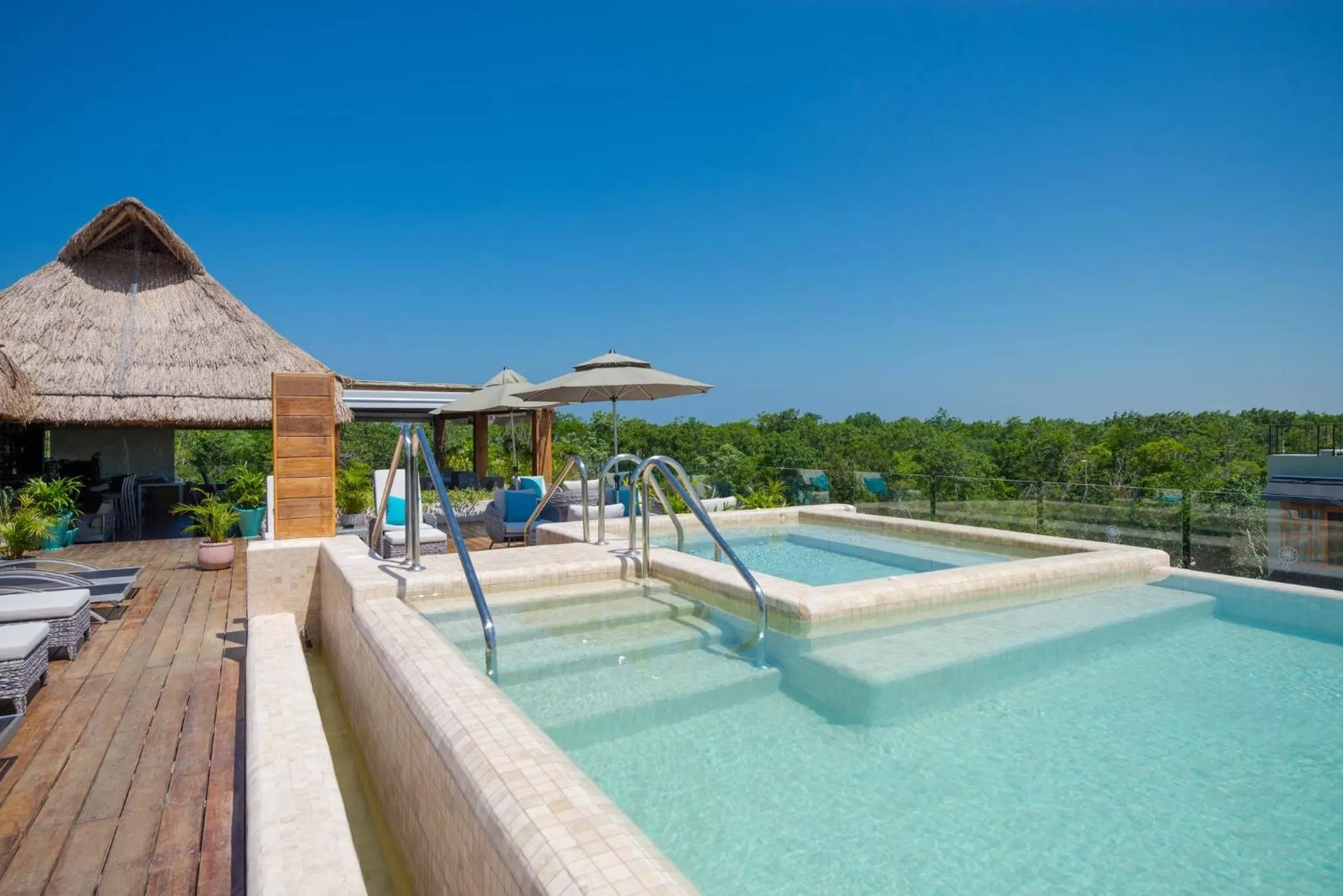 Swimming pool in Naay Tulum Curamoria Collection