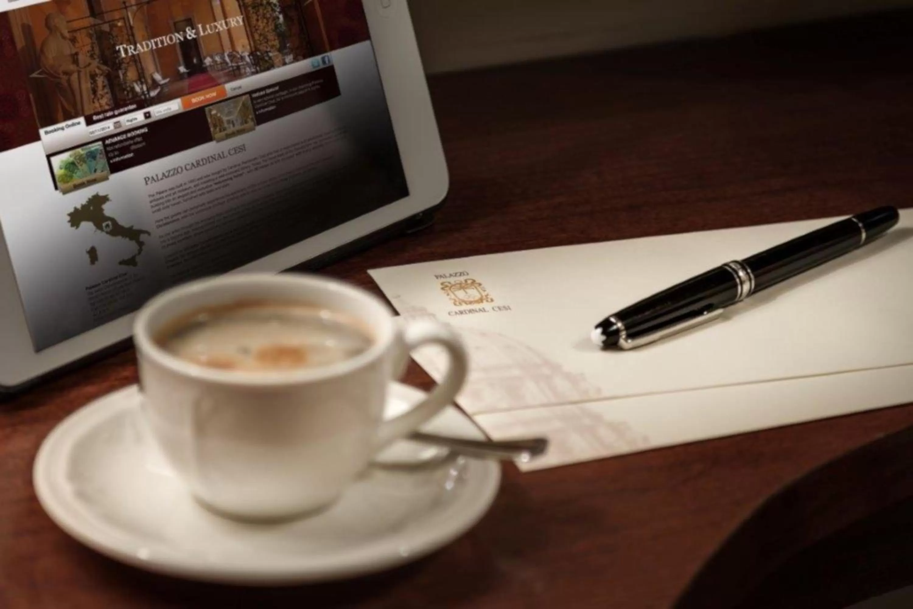 Decorative detail in Palazzo Cardinal Cesi