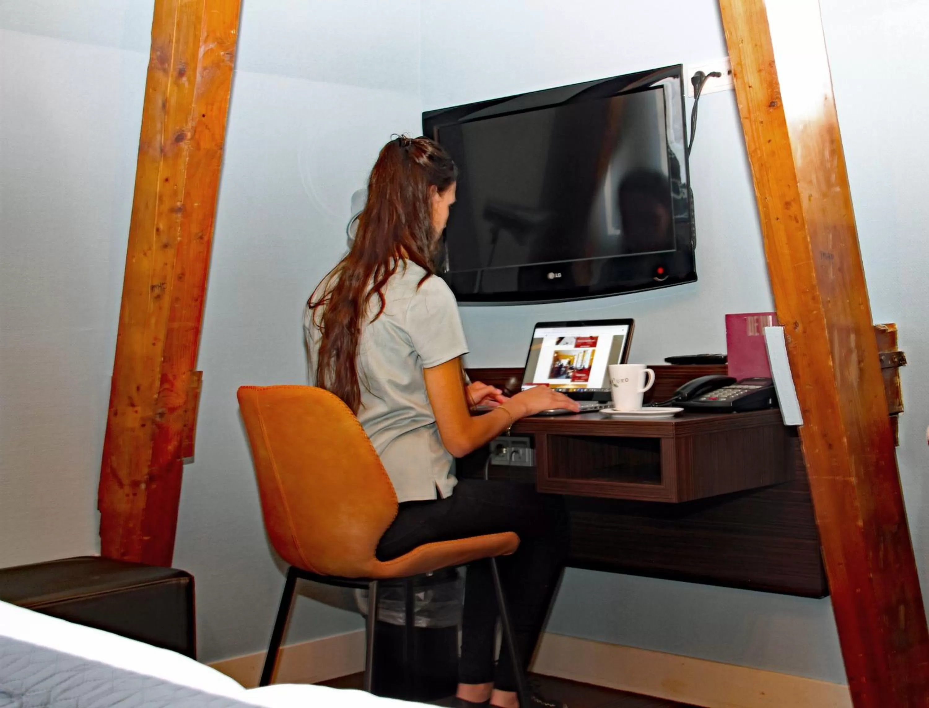 Decorative detail in Hotel De Villa