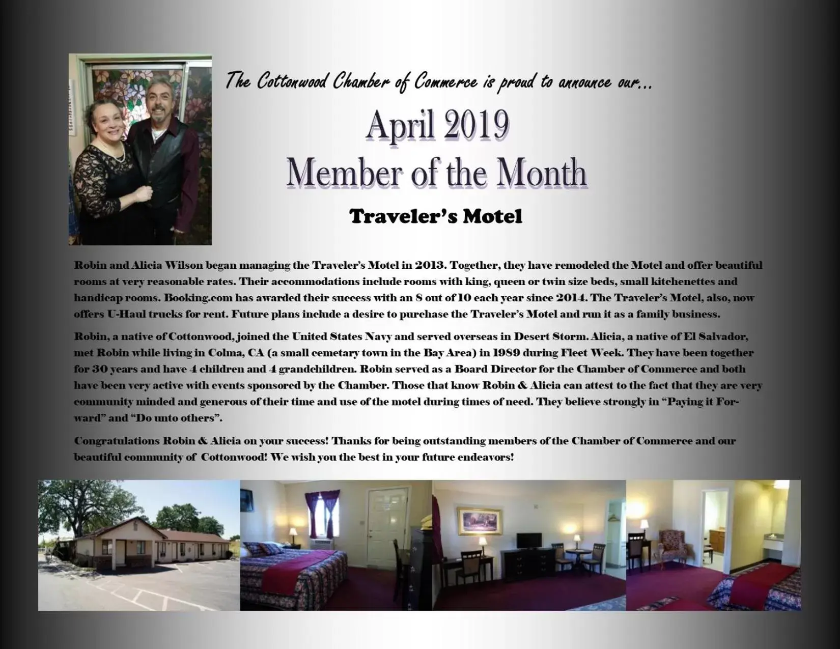 Logo/Certificate/Sign in Travelers Motel Logo/Certificate/Sign in Travelers Motel