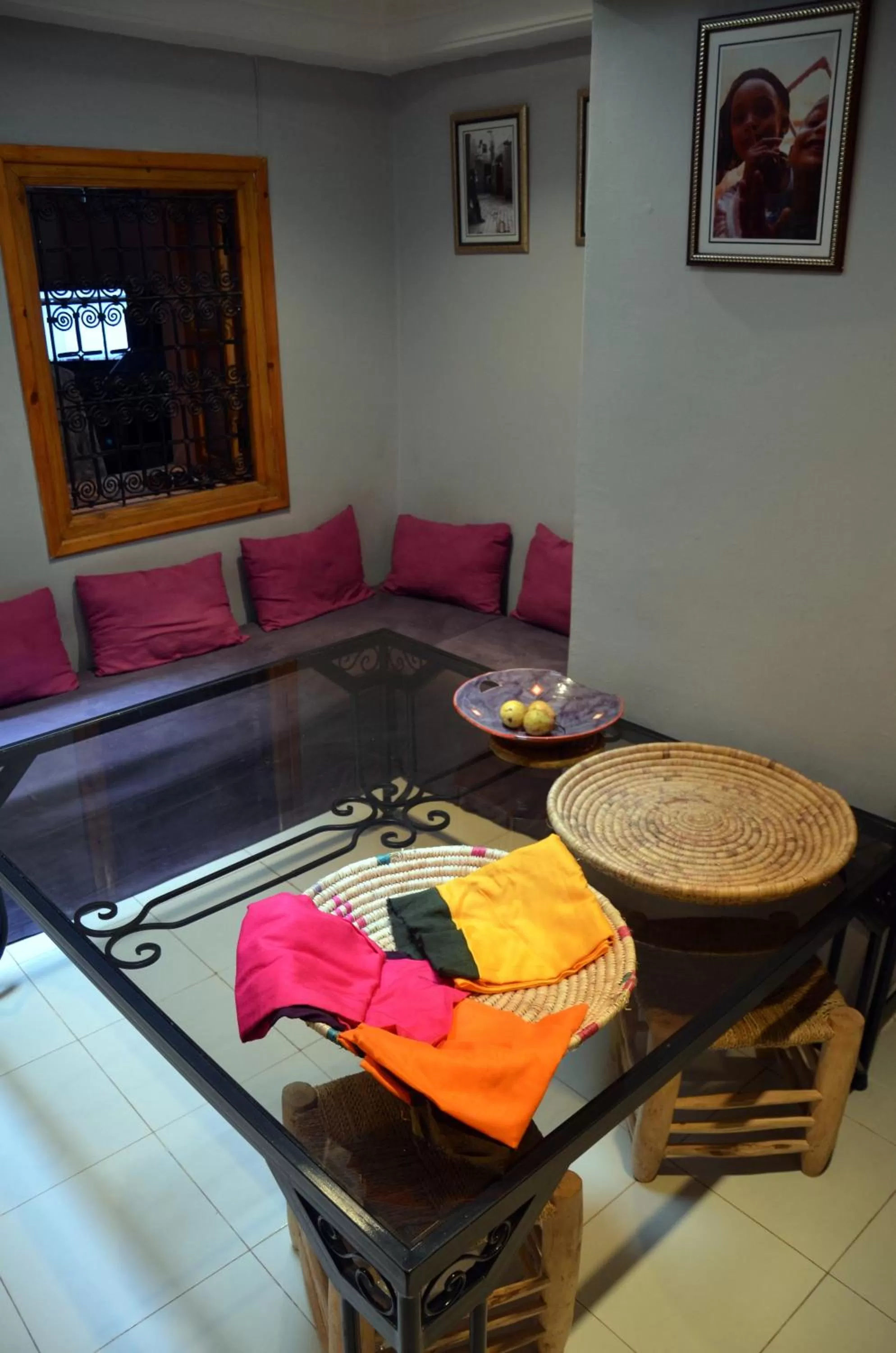 Living room in Maison d'hôtes Dar El Nath