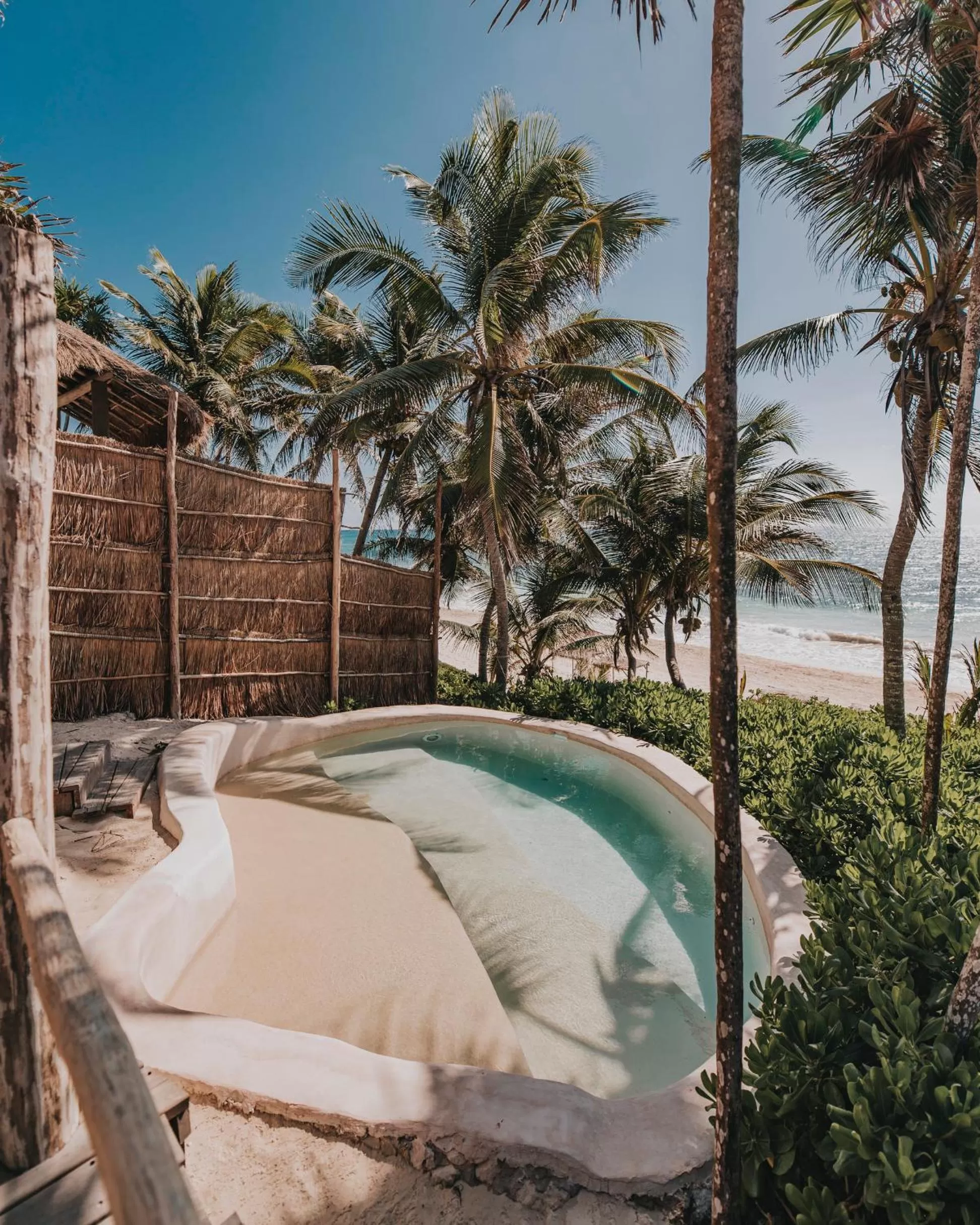 Pool view in Papaya Playa Project, Tulum, a Member of Design Hotels