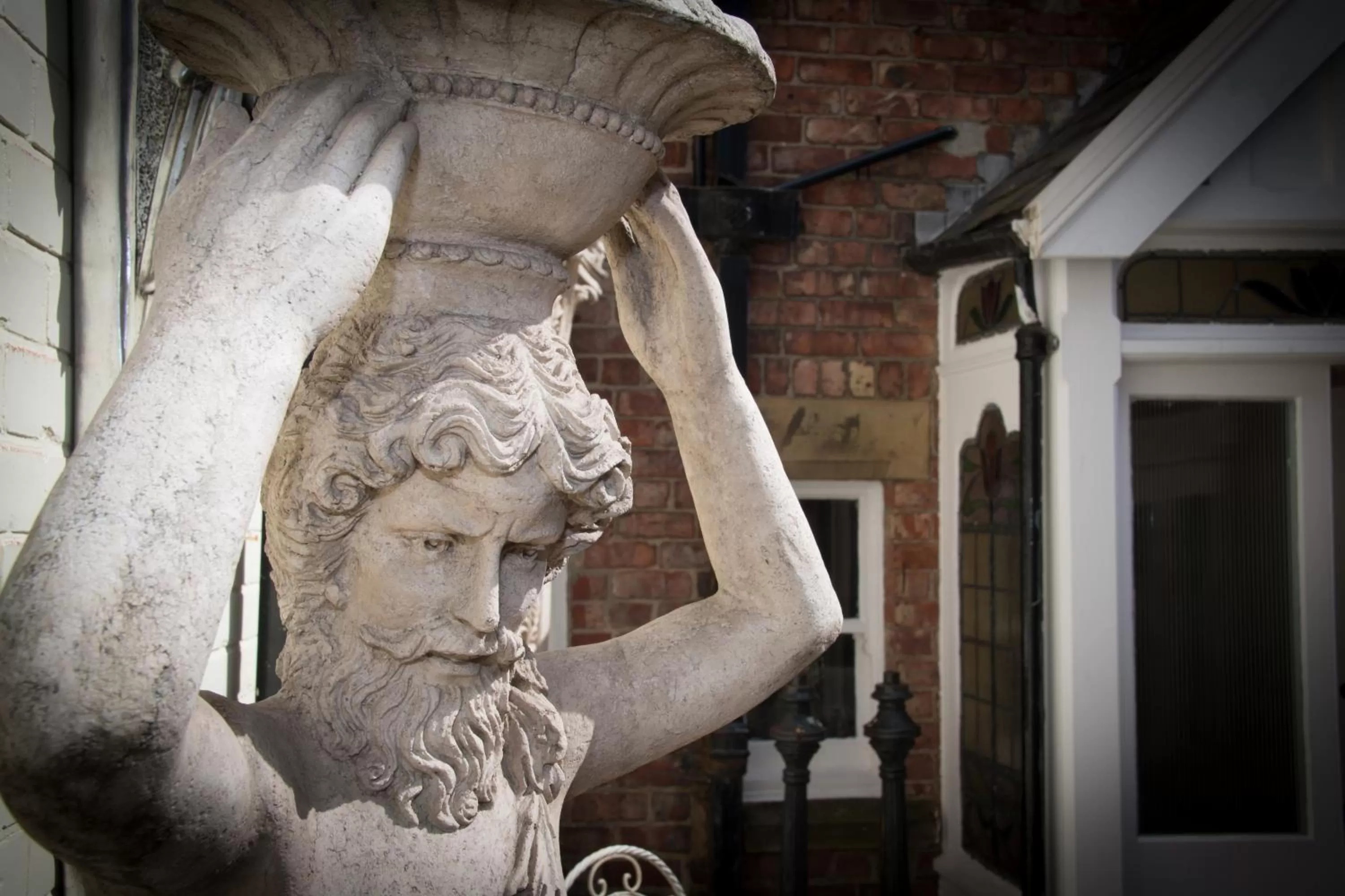 Decorative detail in Brockley Hall Hotel