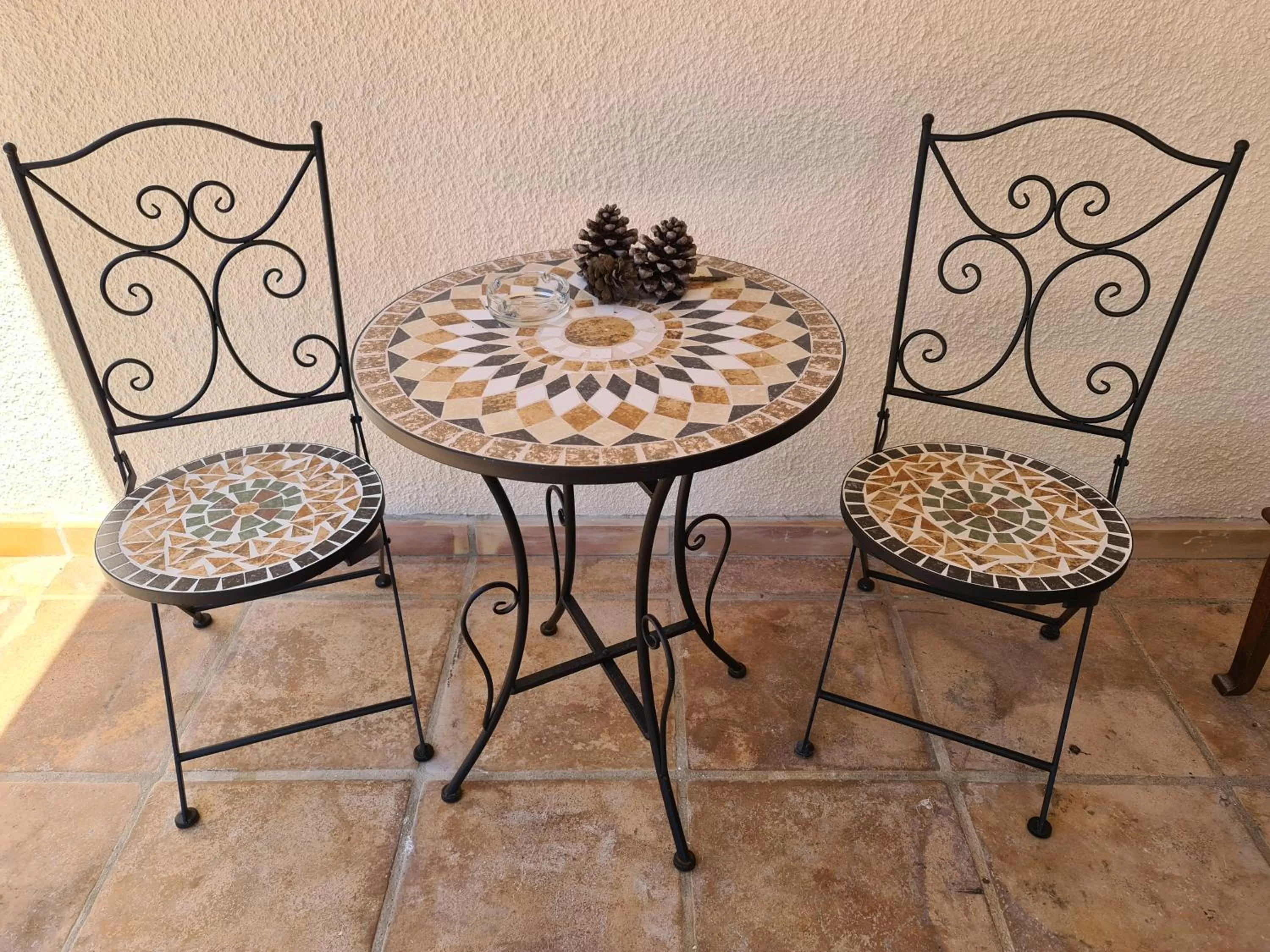 Seating area in Finca la Yuca