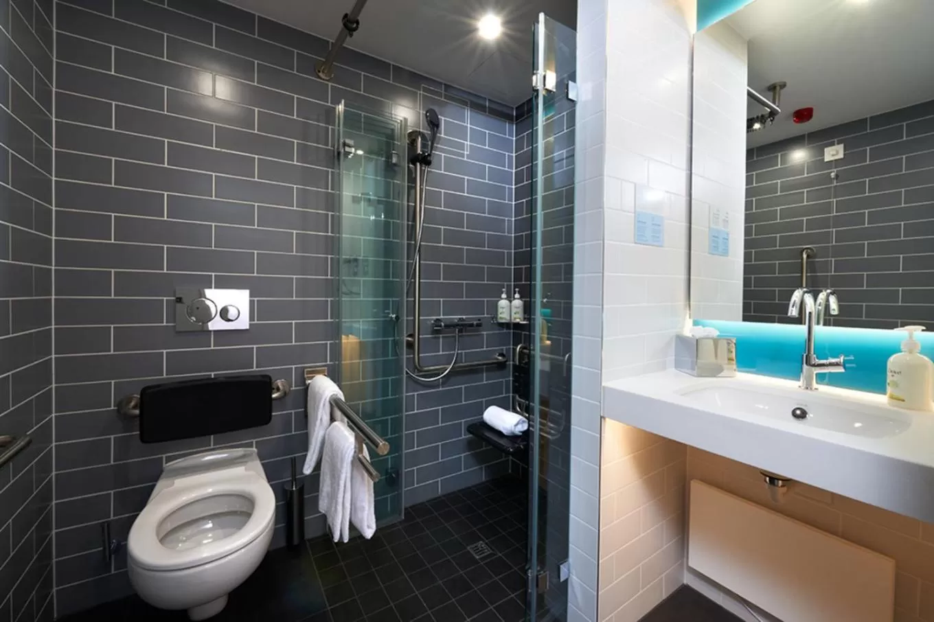 Bathroom in Holiday Inn Express & Suites - Basel - Allschwil by IHG