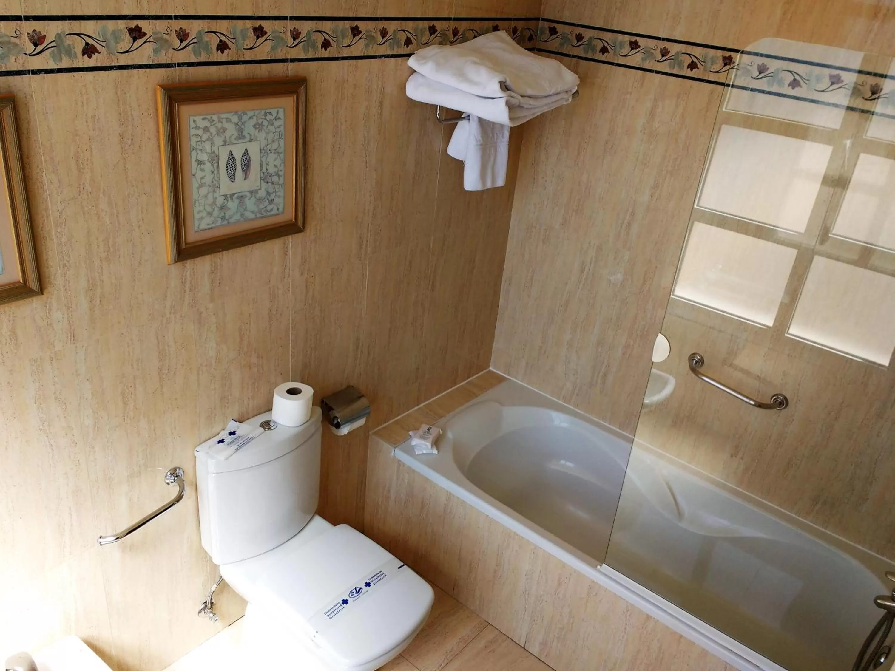 Bathroom in Hotel Lasa Sport