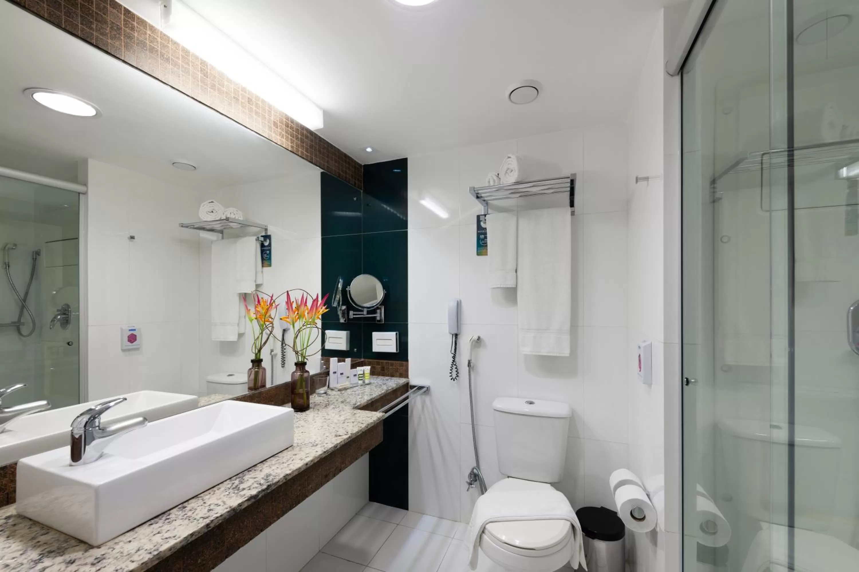 Shower in Mercure Maceio Pajuçara