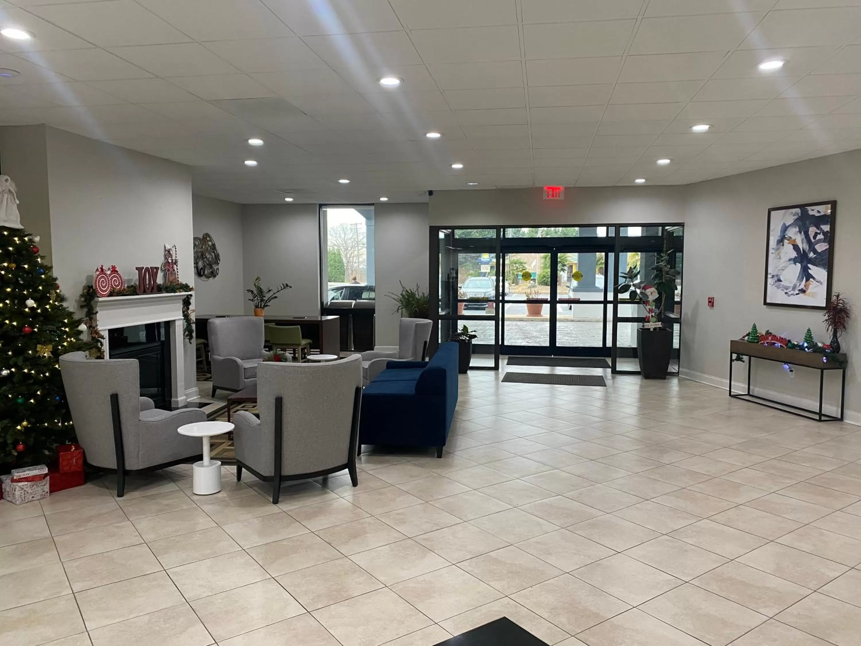 Lobby or reception in Comfort Inn Conover-Hickory