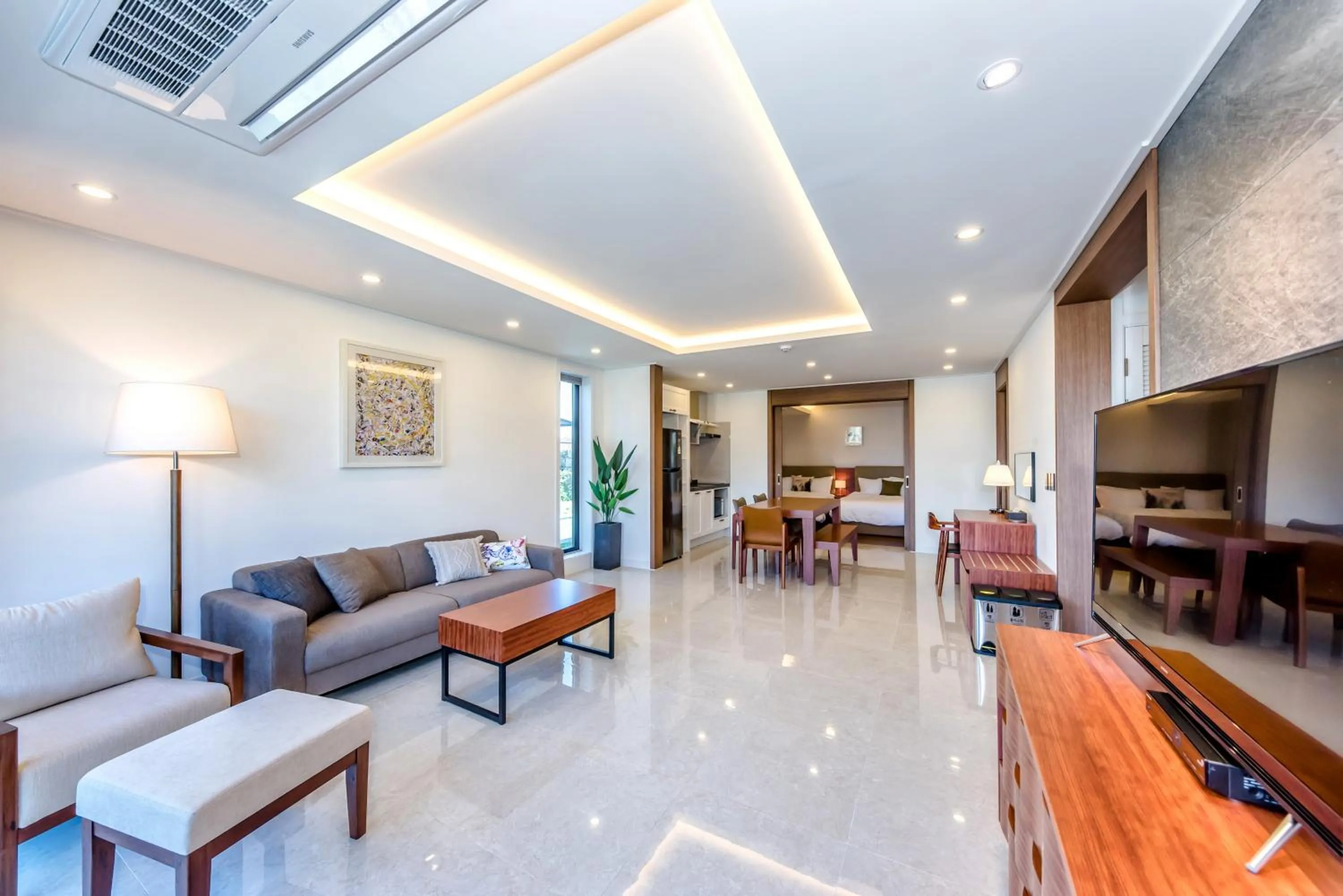 Living room in Arts Spa&Poolvilla