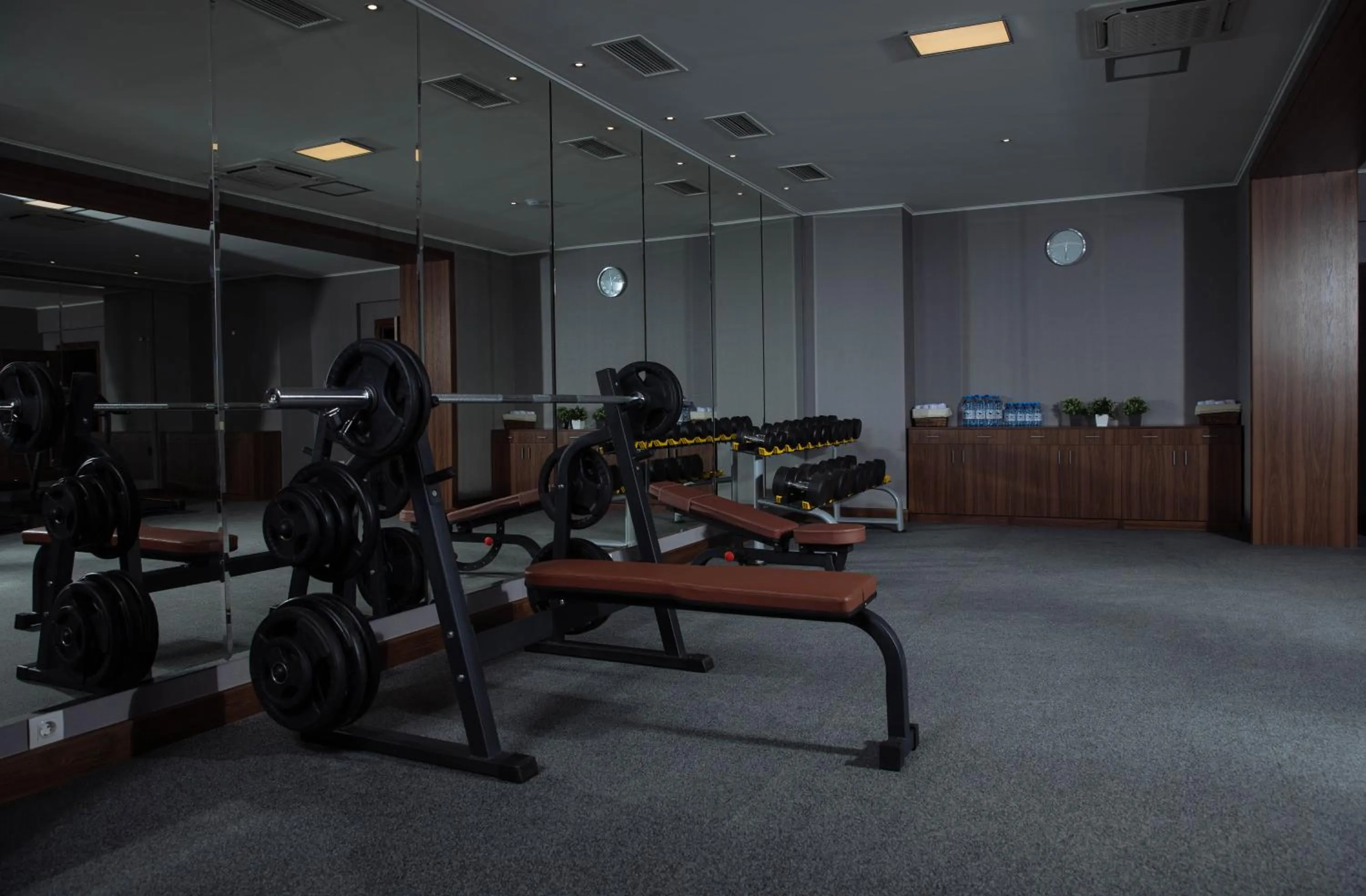Fitness centre/facilities in Garden Park Inn