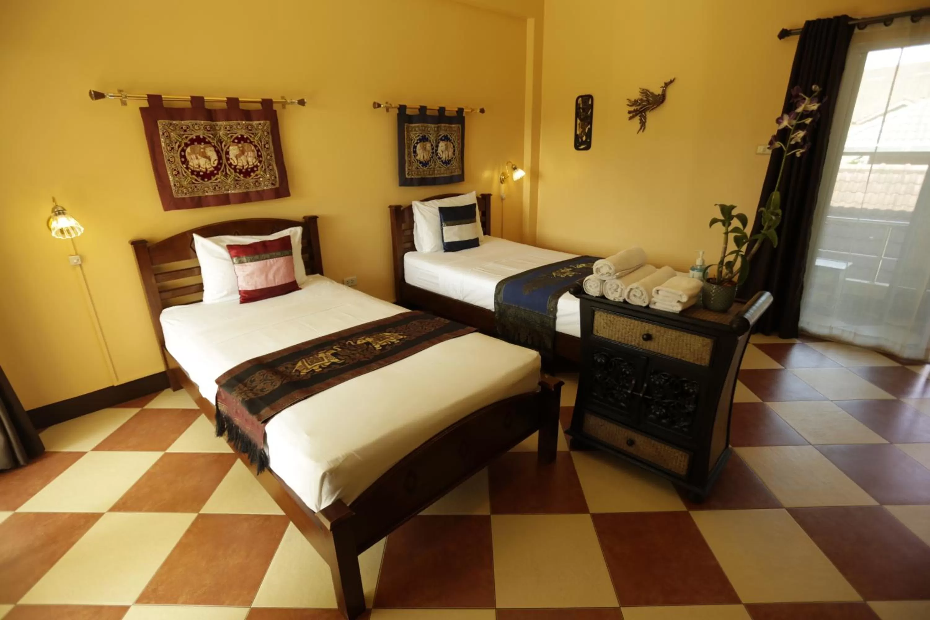 Bed in Liam's Guesthouse Adults Only