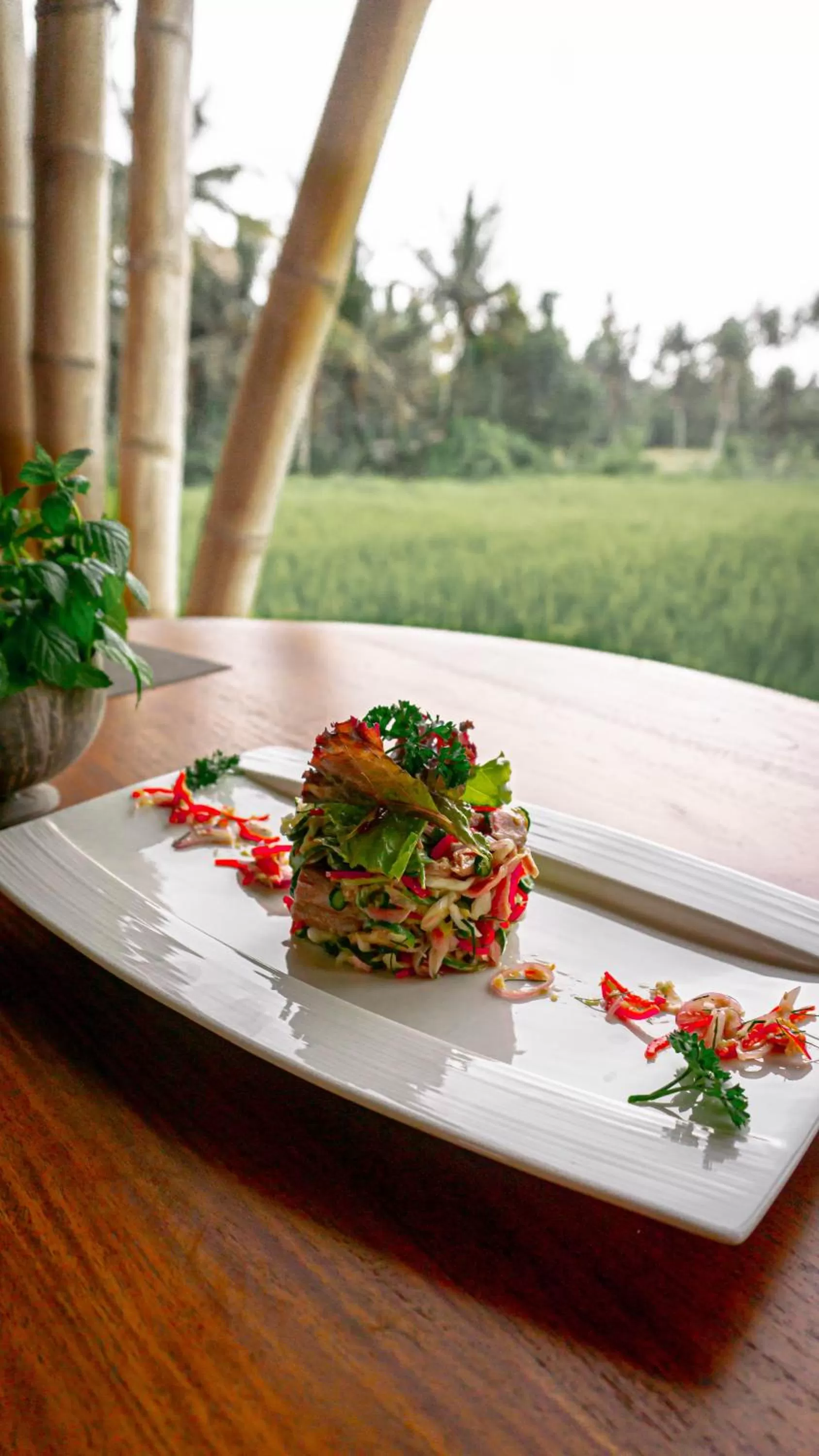 Restaurant/places to eat in Wadari Retreat Villa Ubud