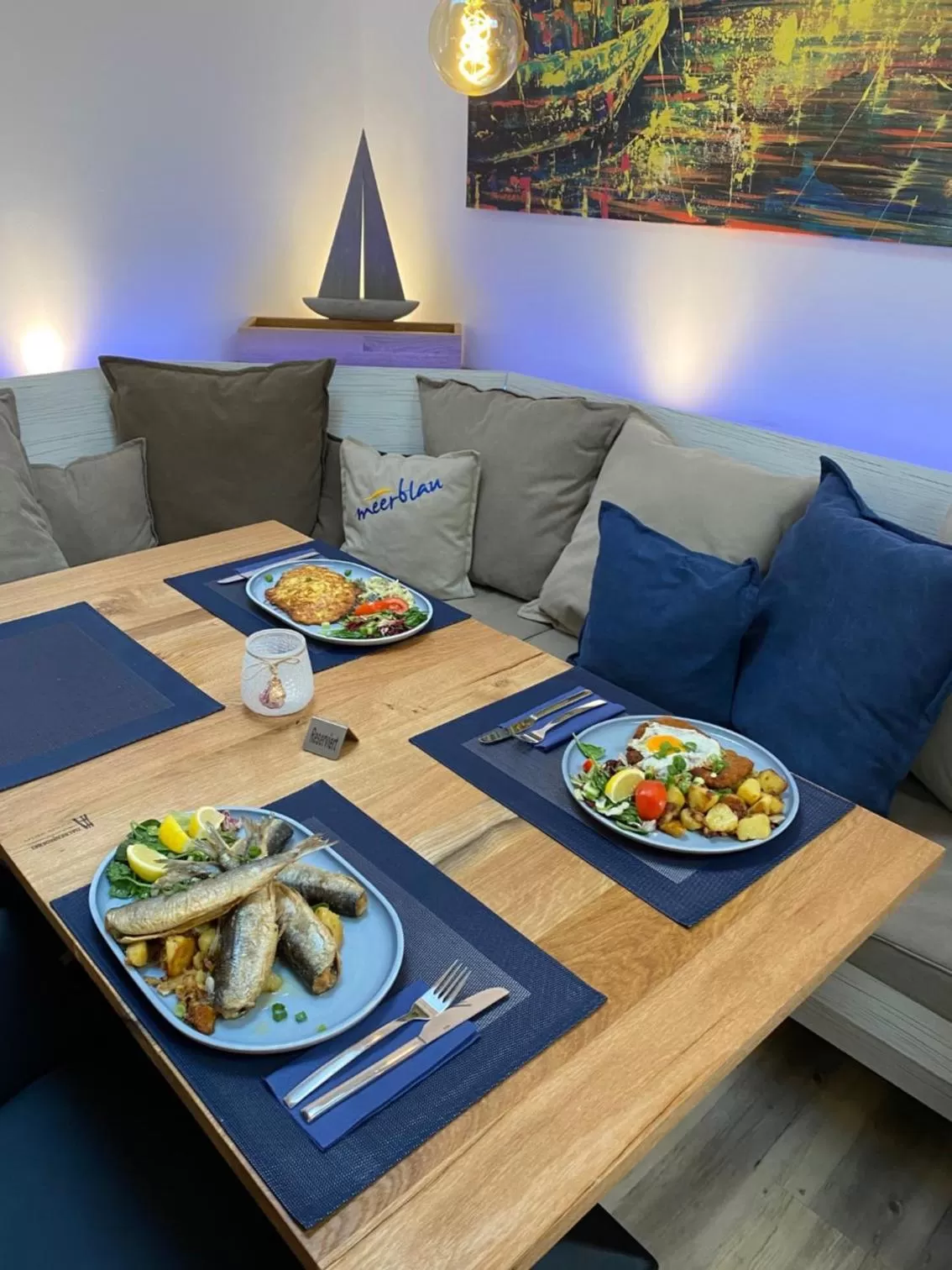 Restaurant/places to eat in Hotel meerblau