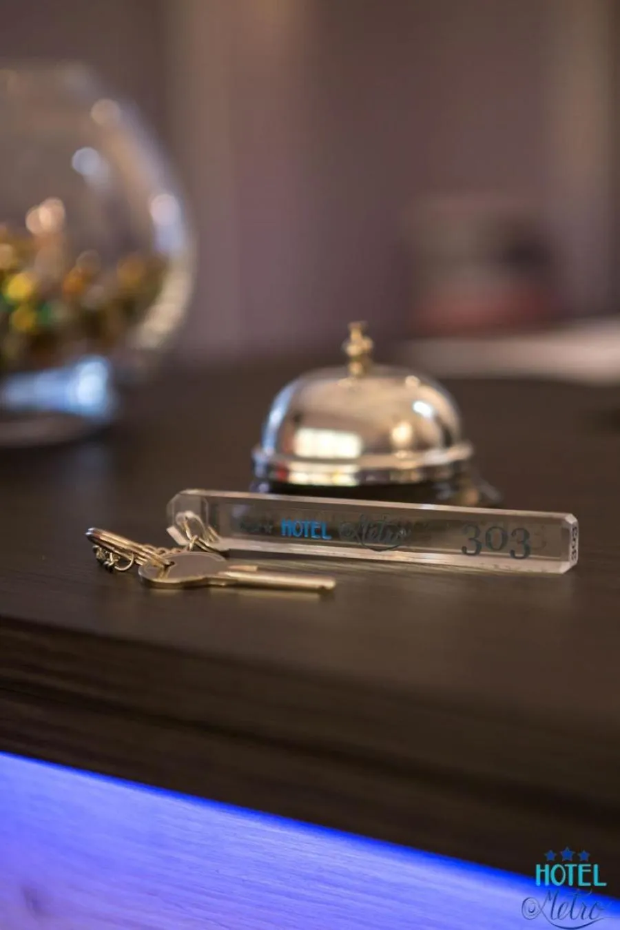 Property logo or sign in Hotel Metro