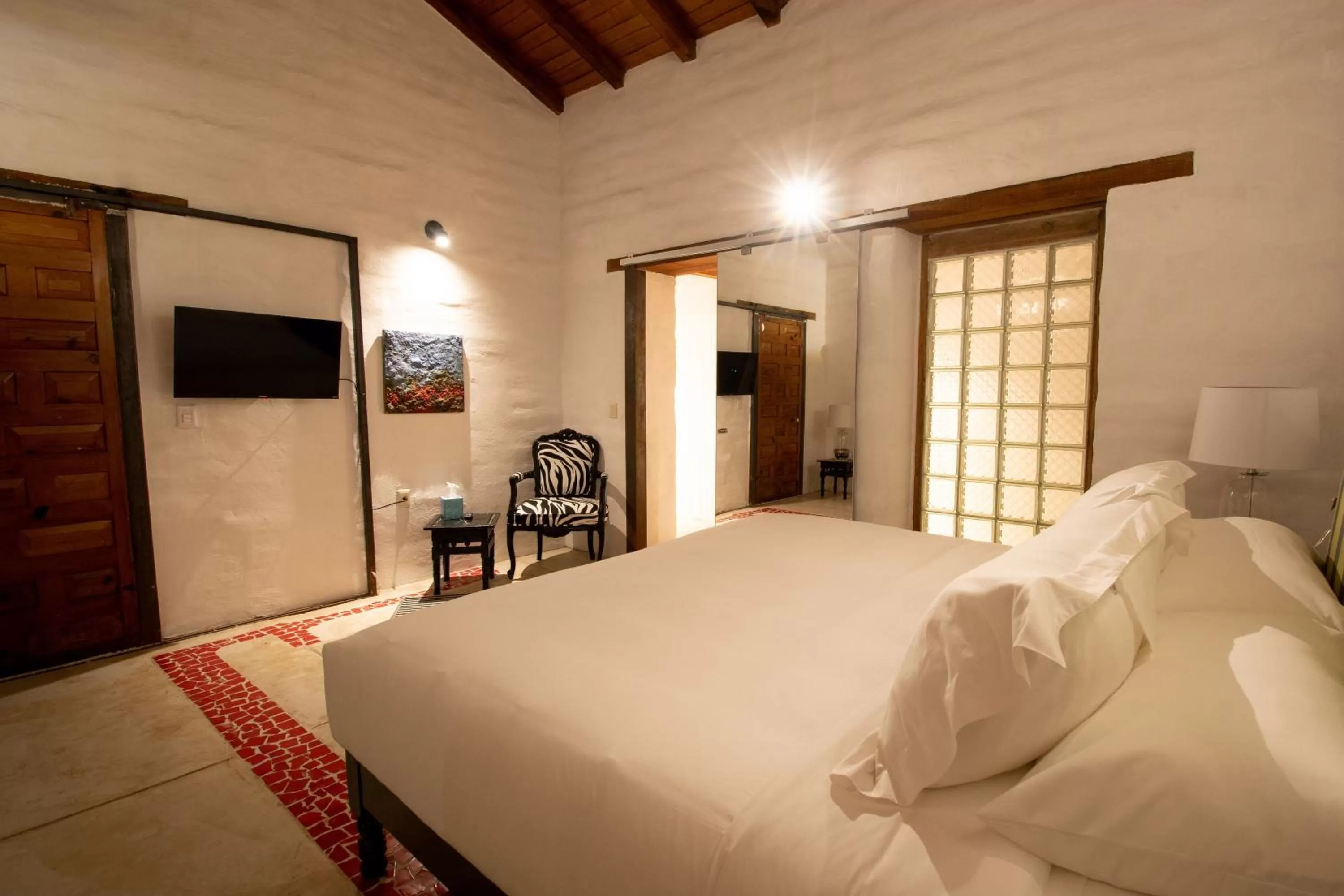 Bed in Quinta Ascensión Hotel Boutique Only Adults