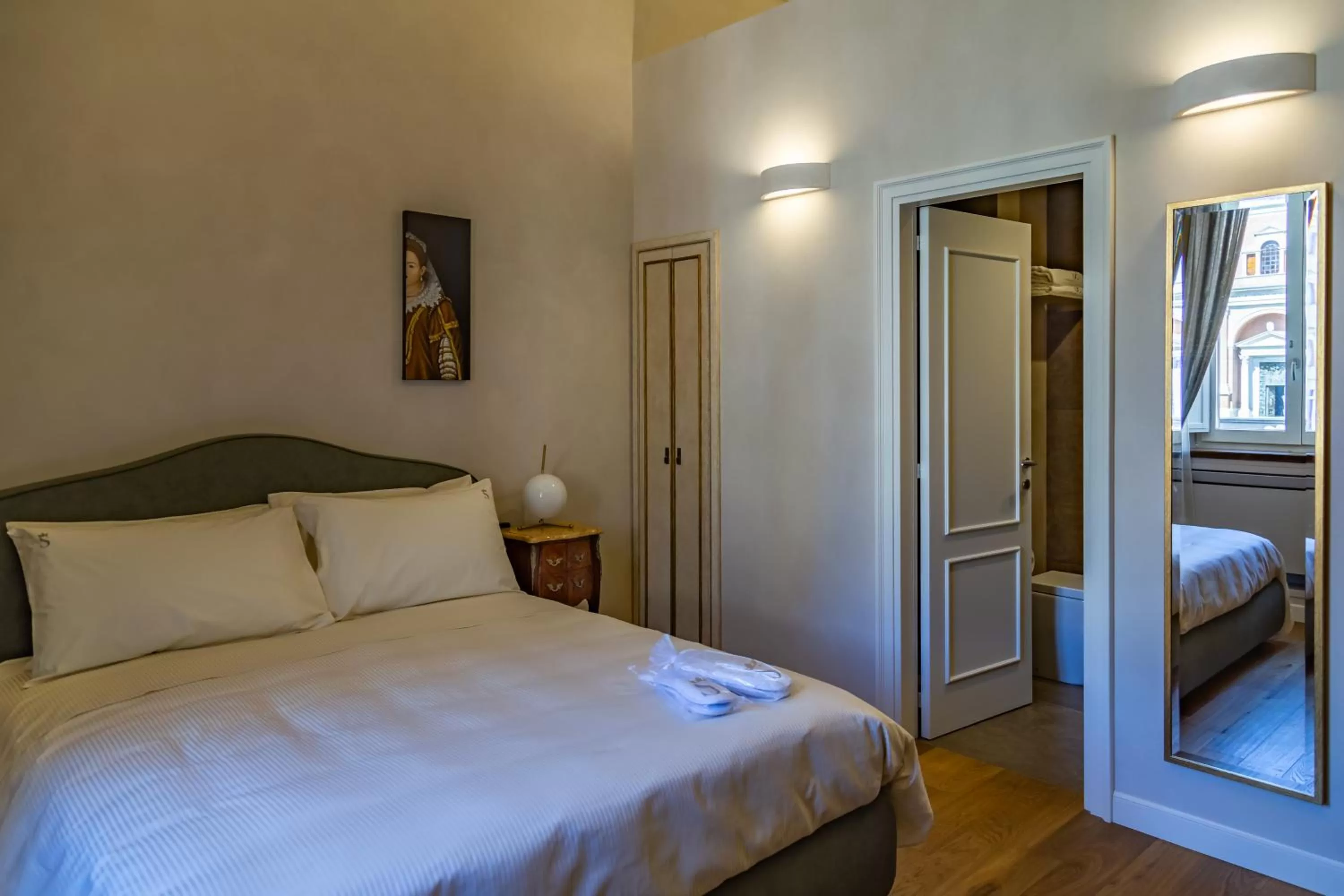 Bedroom, Bed in Dimora Storica Lo Svevo