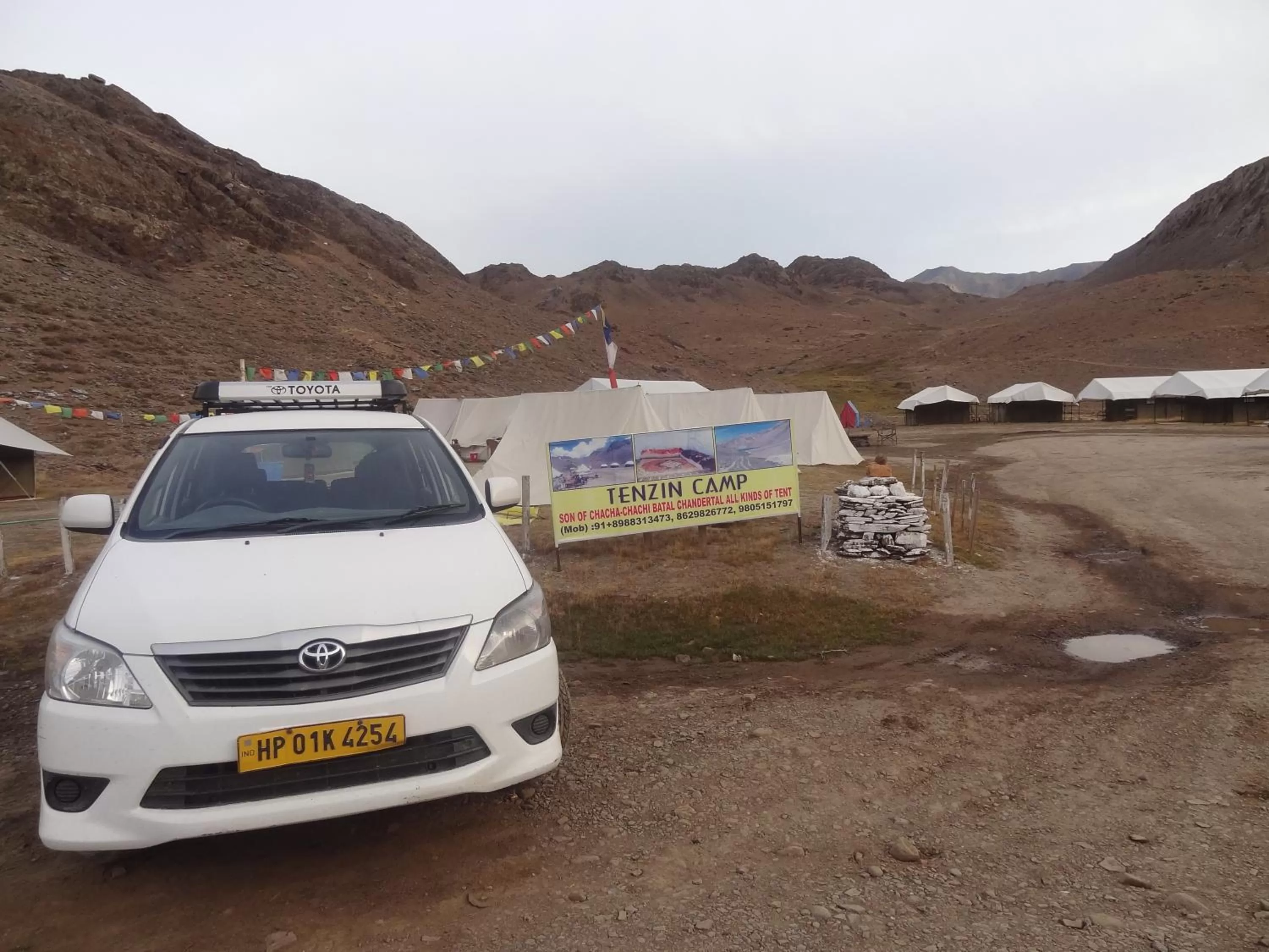 Mountain view in Sai Cottage Shimla