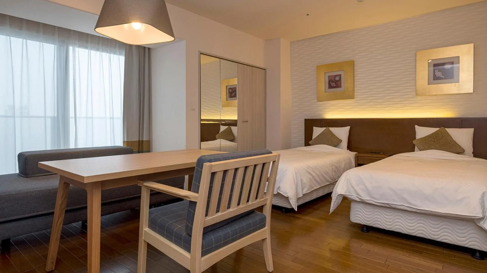 Photo of the whole room, Bed in Hotel Paco Hakodate