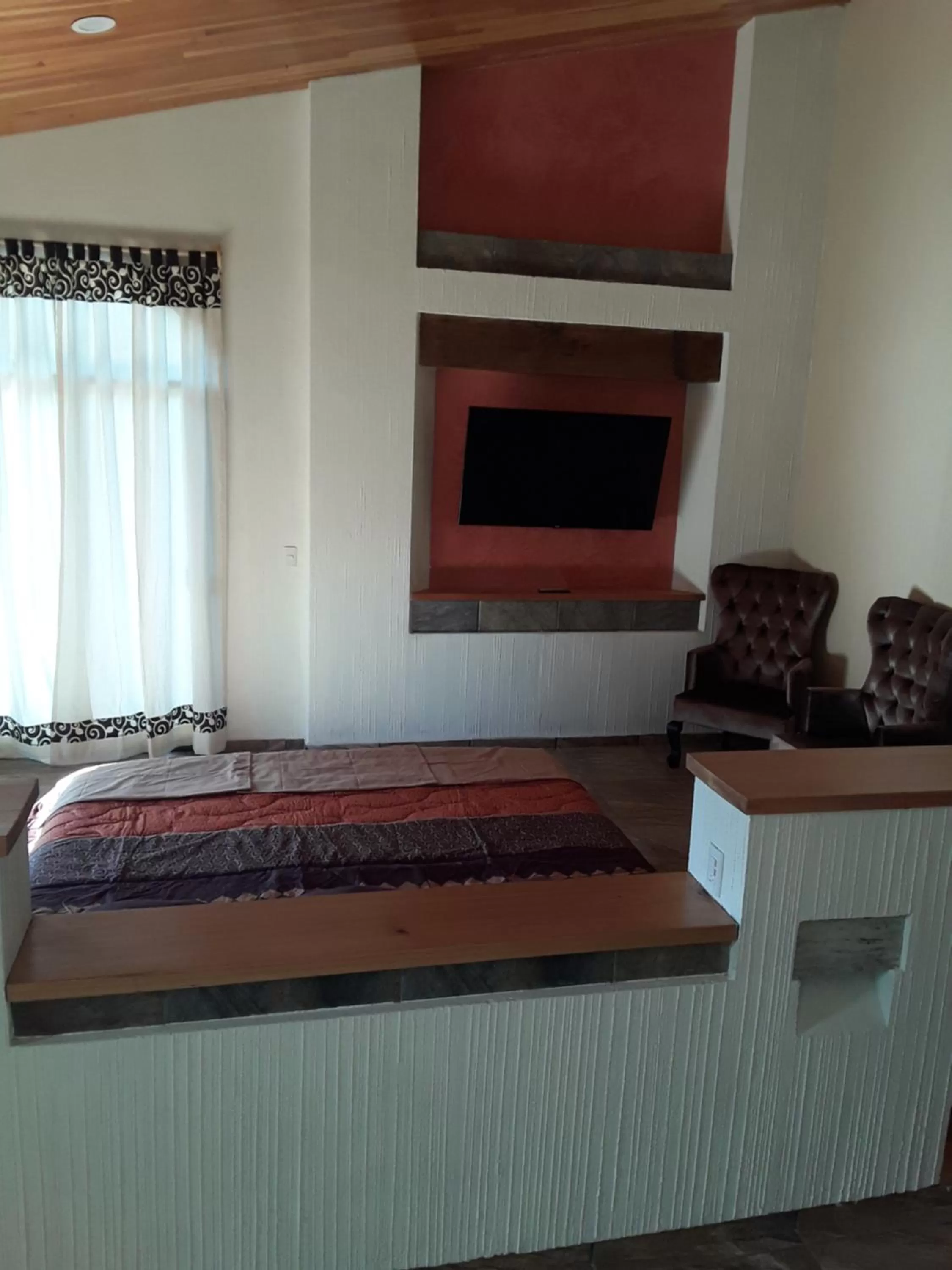 Bed in Hotel & Balneario Los Angeles