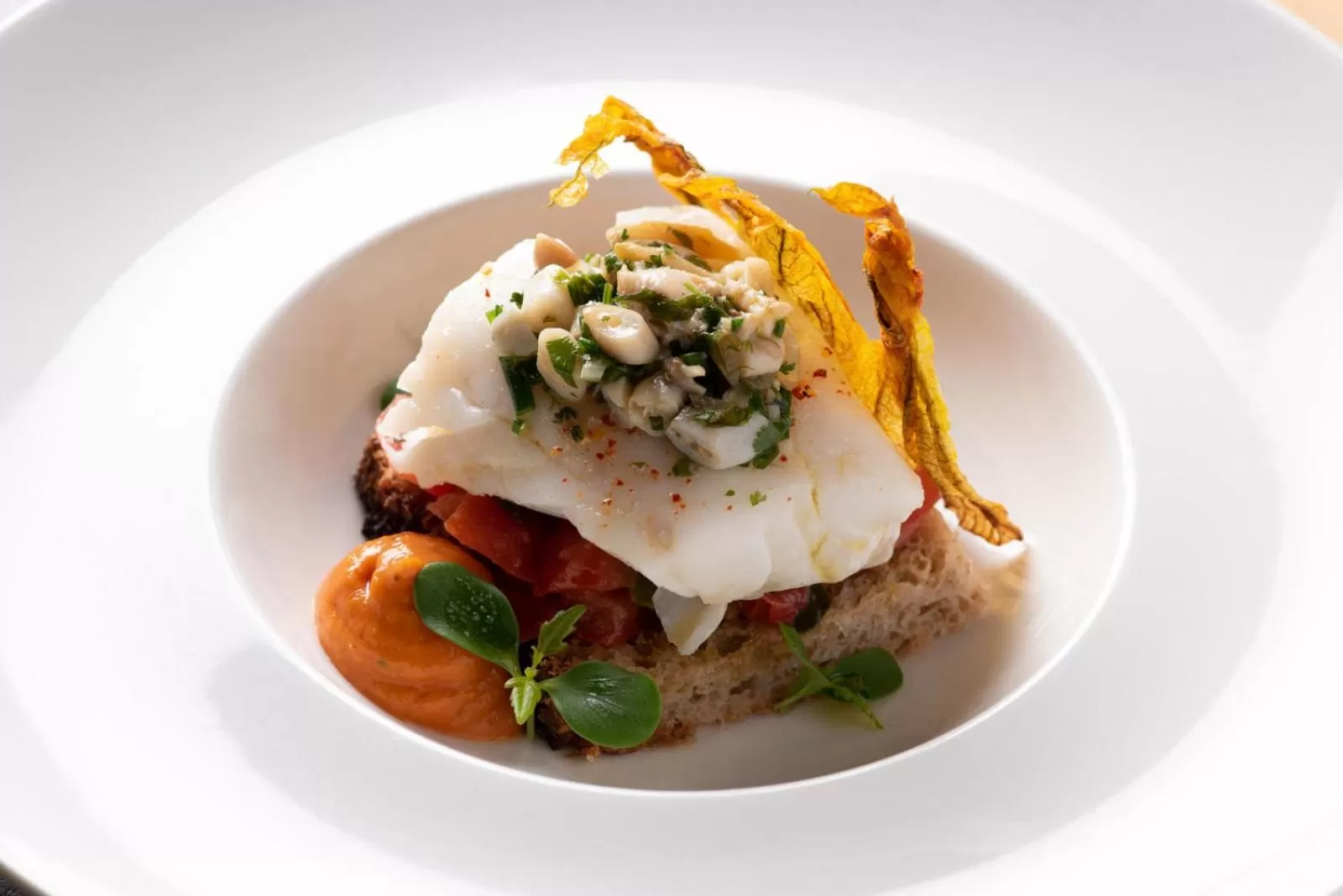 Food in Domaine la Pierre Blanche