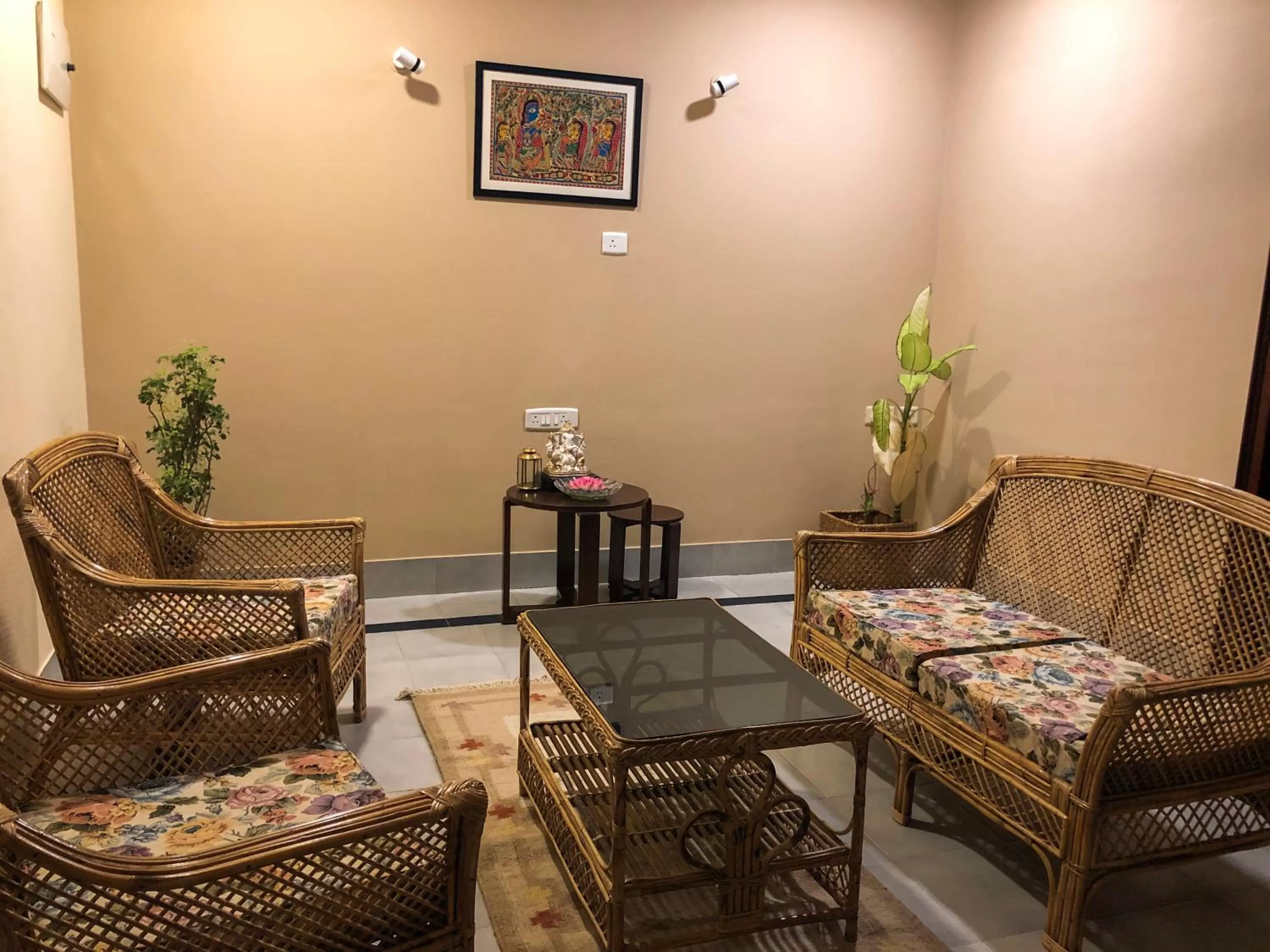 Seating Area in Bougainvillea