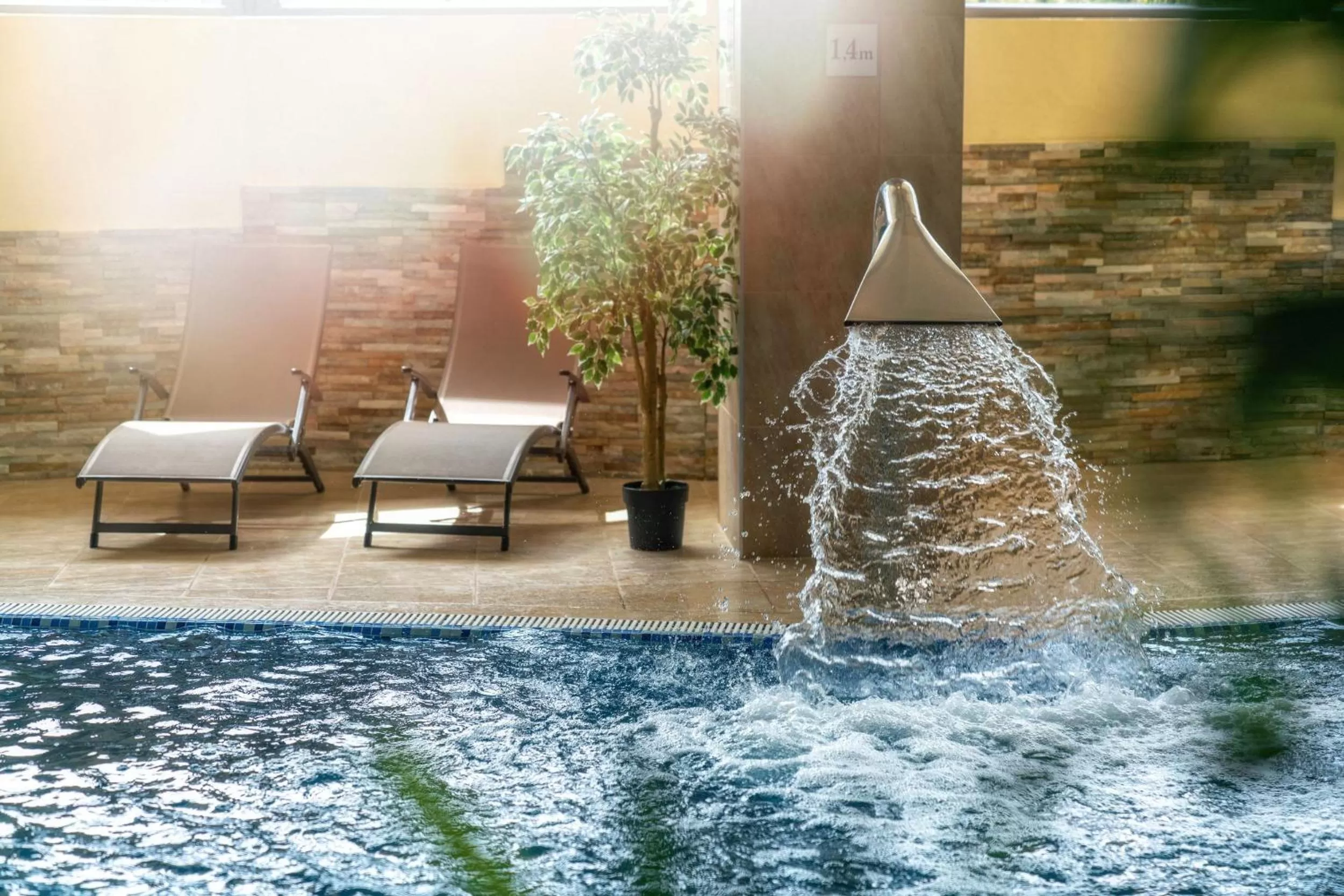 Swimming pool in Hotel Tatra