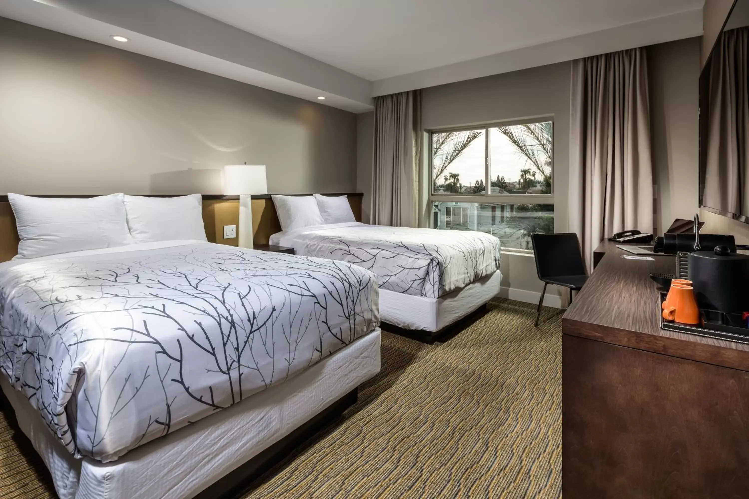 Standard Double Room with Two Double Beds in Hotel Aventura Standard Double Room with Two Double Beds in Hotel Aventura