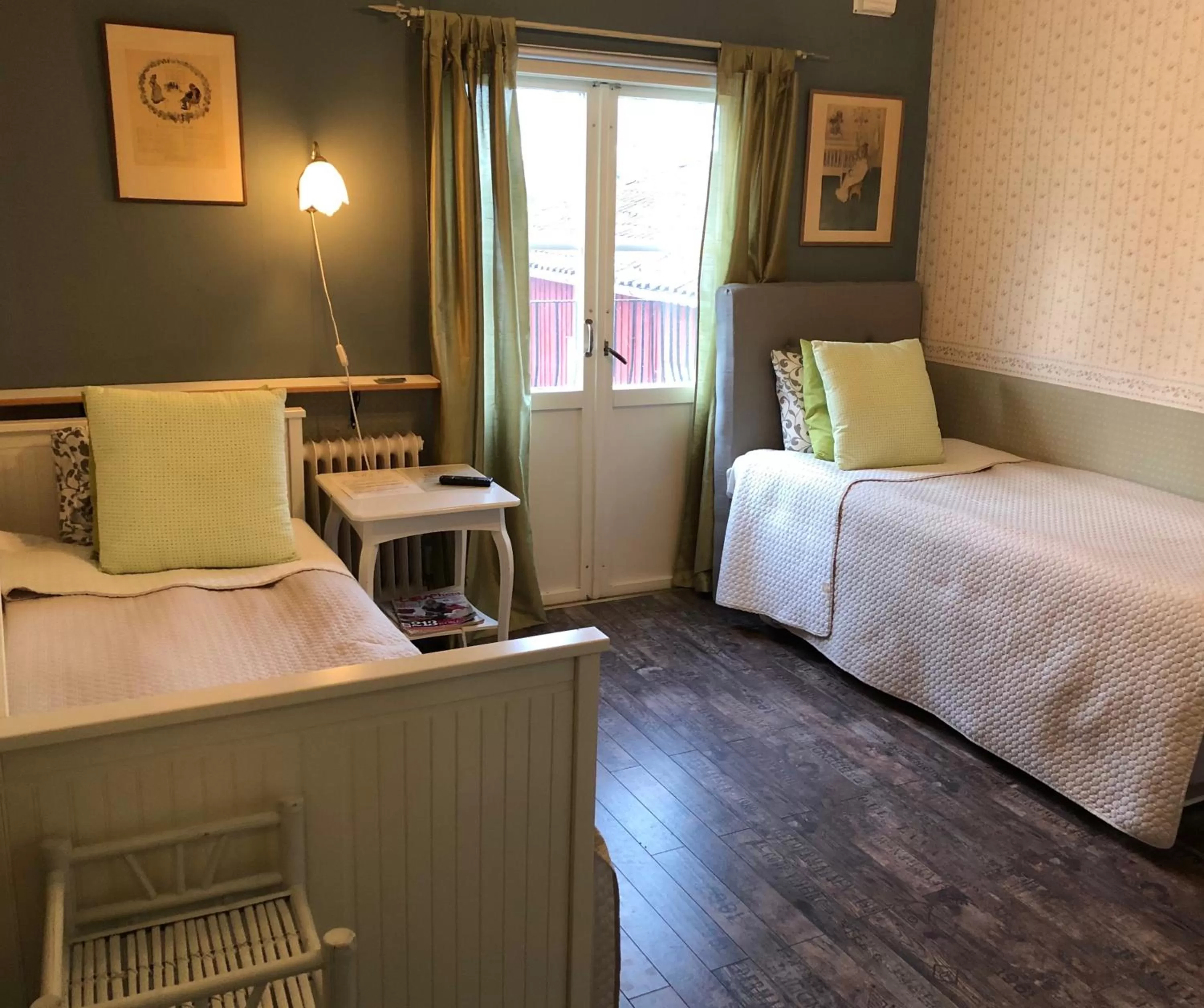 Bed in Brunsbo G:a Biskopsgård Hotell & Konferens