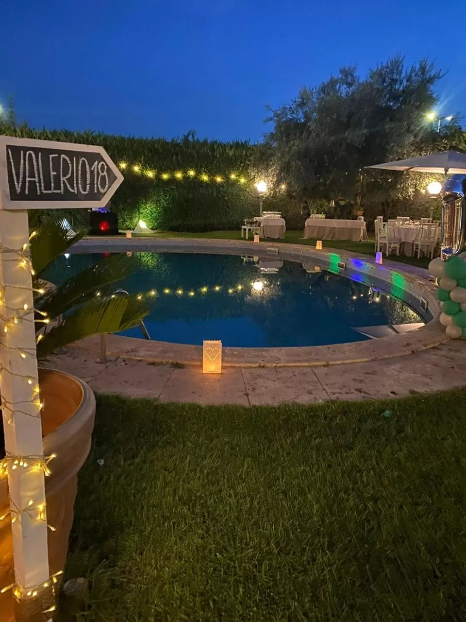 Swimming pool in Park Hotel Imperatore Adriano