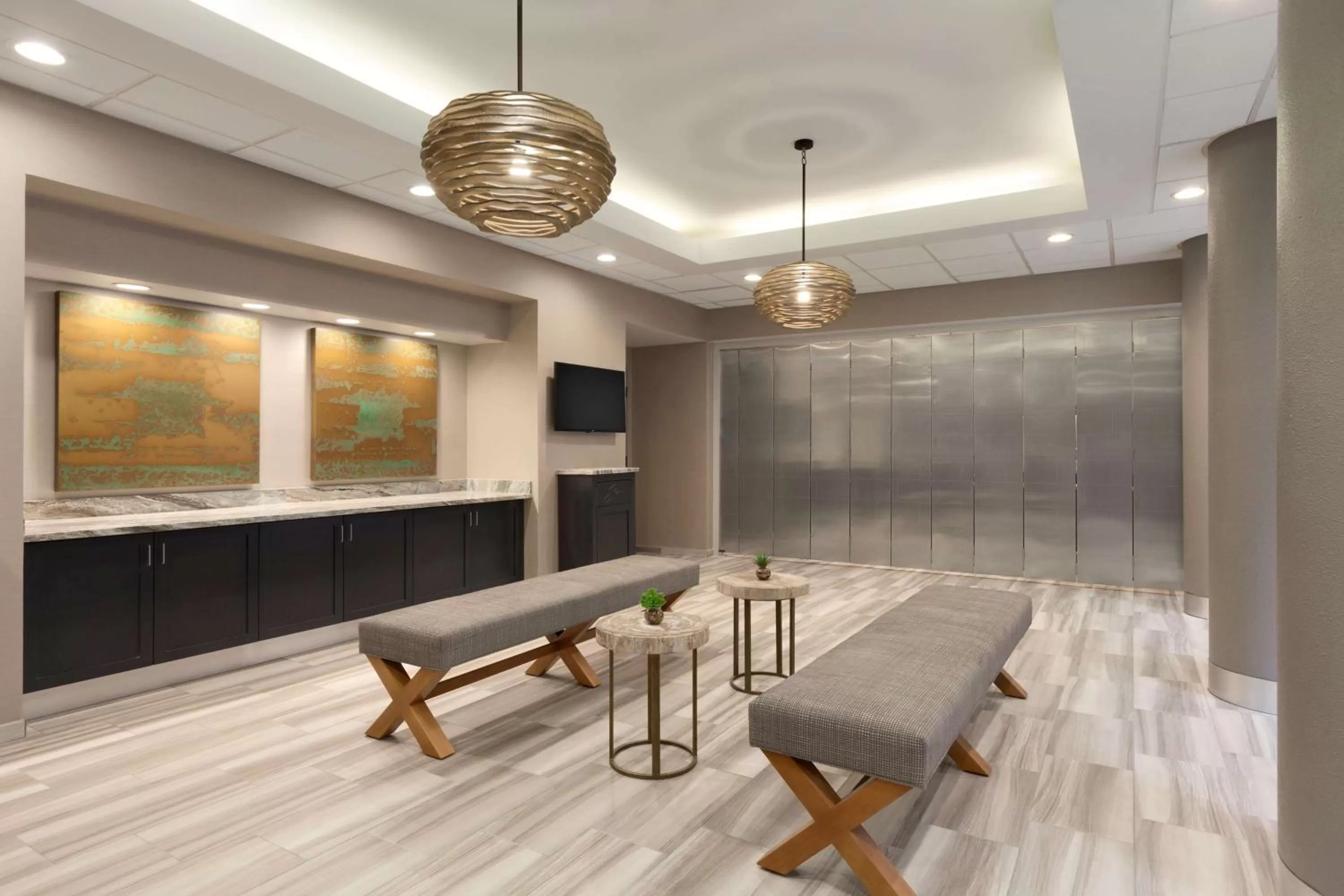 Lobby or reception in Embassy Suites by Hilton Irvine Orange County Airport