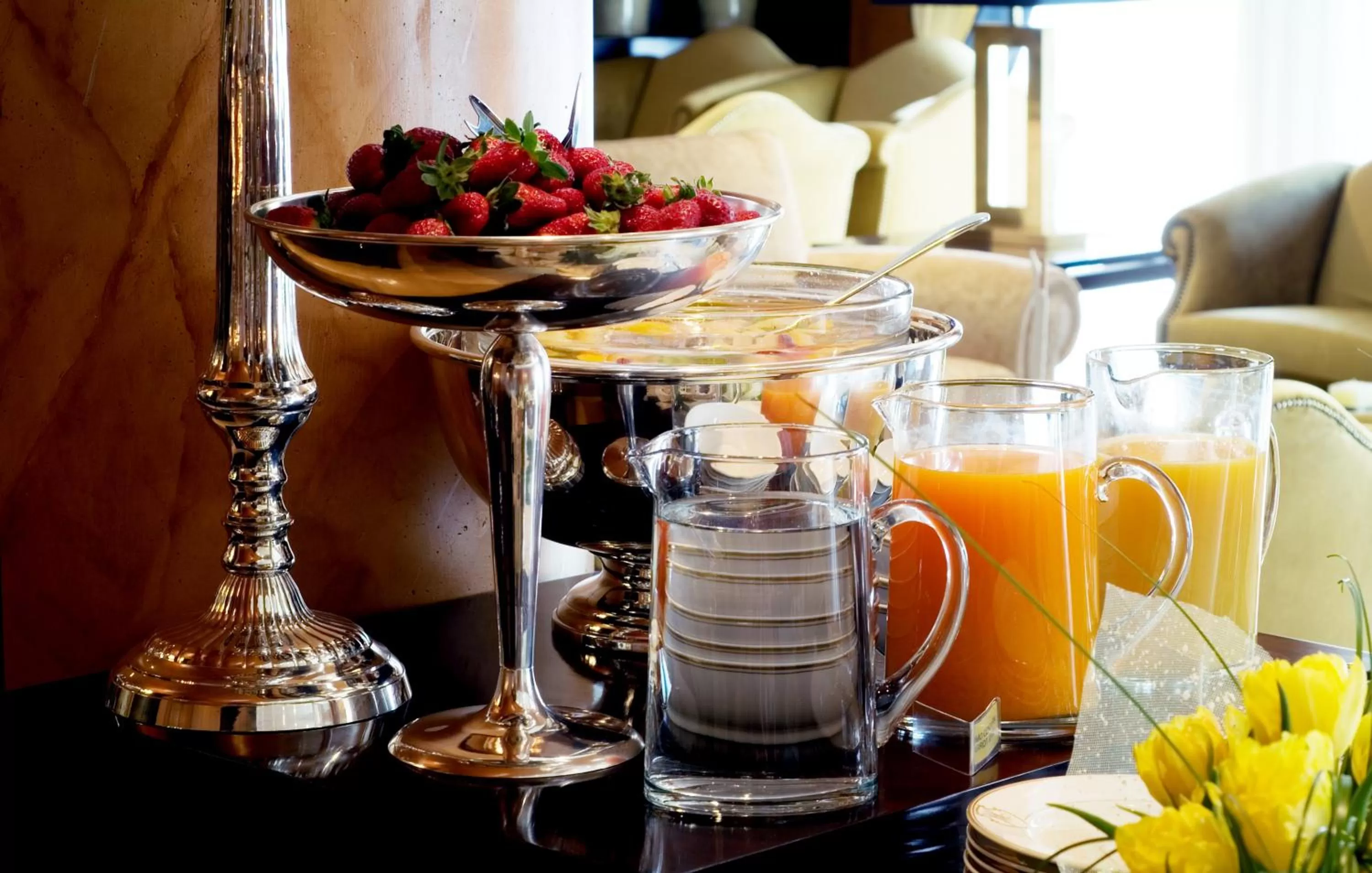 Food and drinks in Hotel Moliceiro