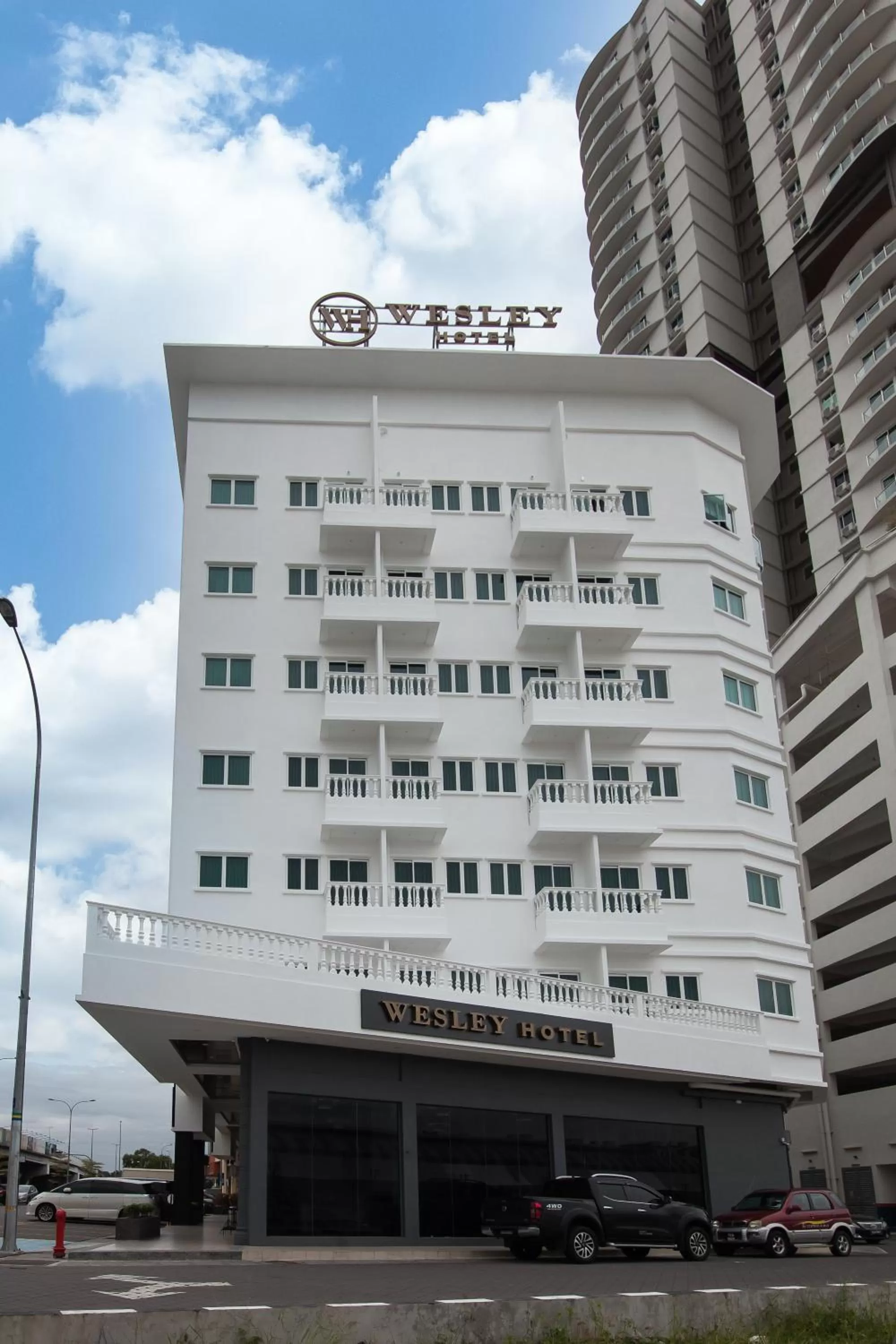 Property building in Wesley Hotel