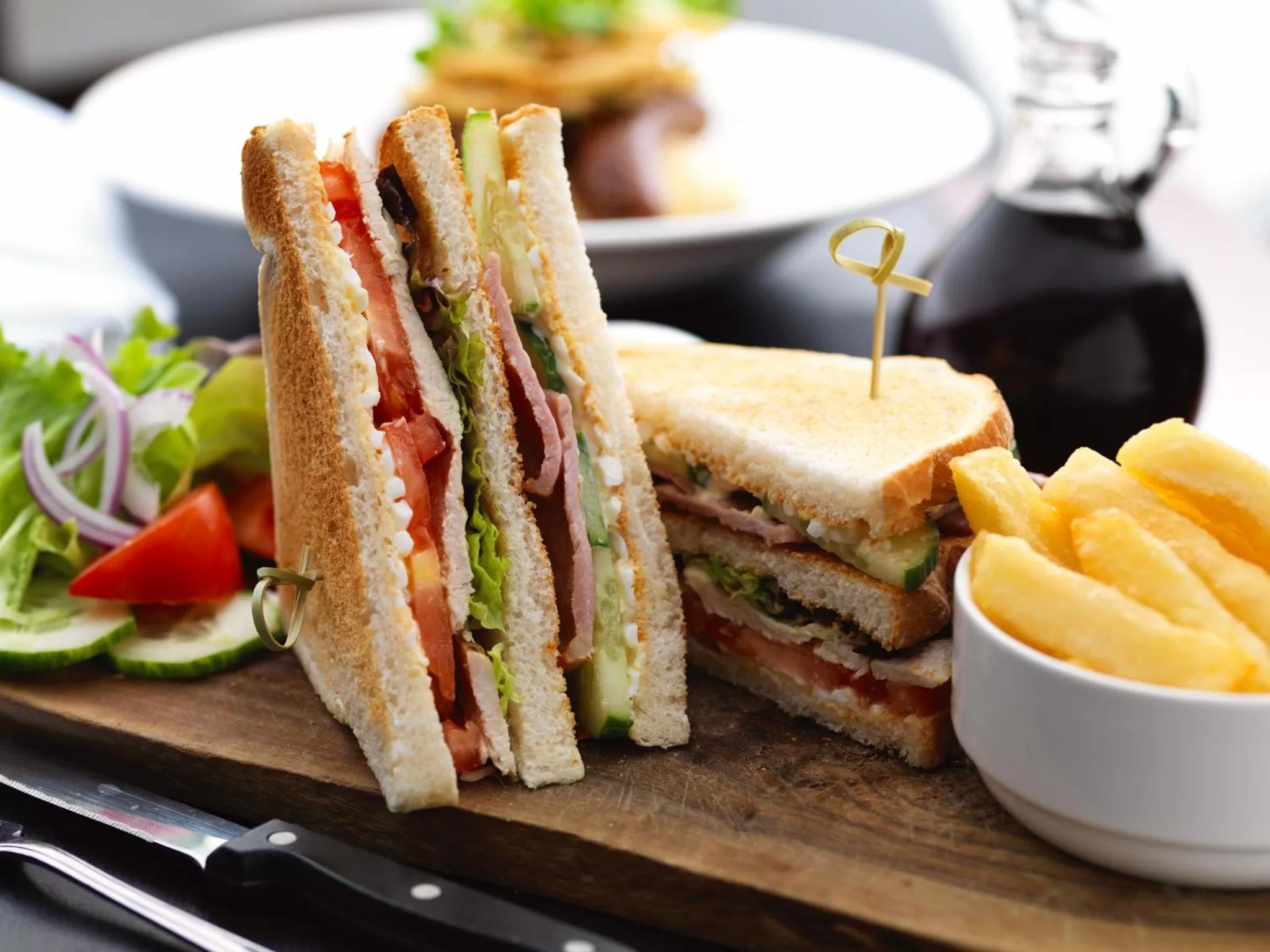 Food close-up in Pennine Manor Hotel